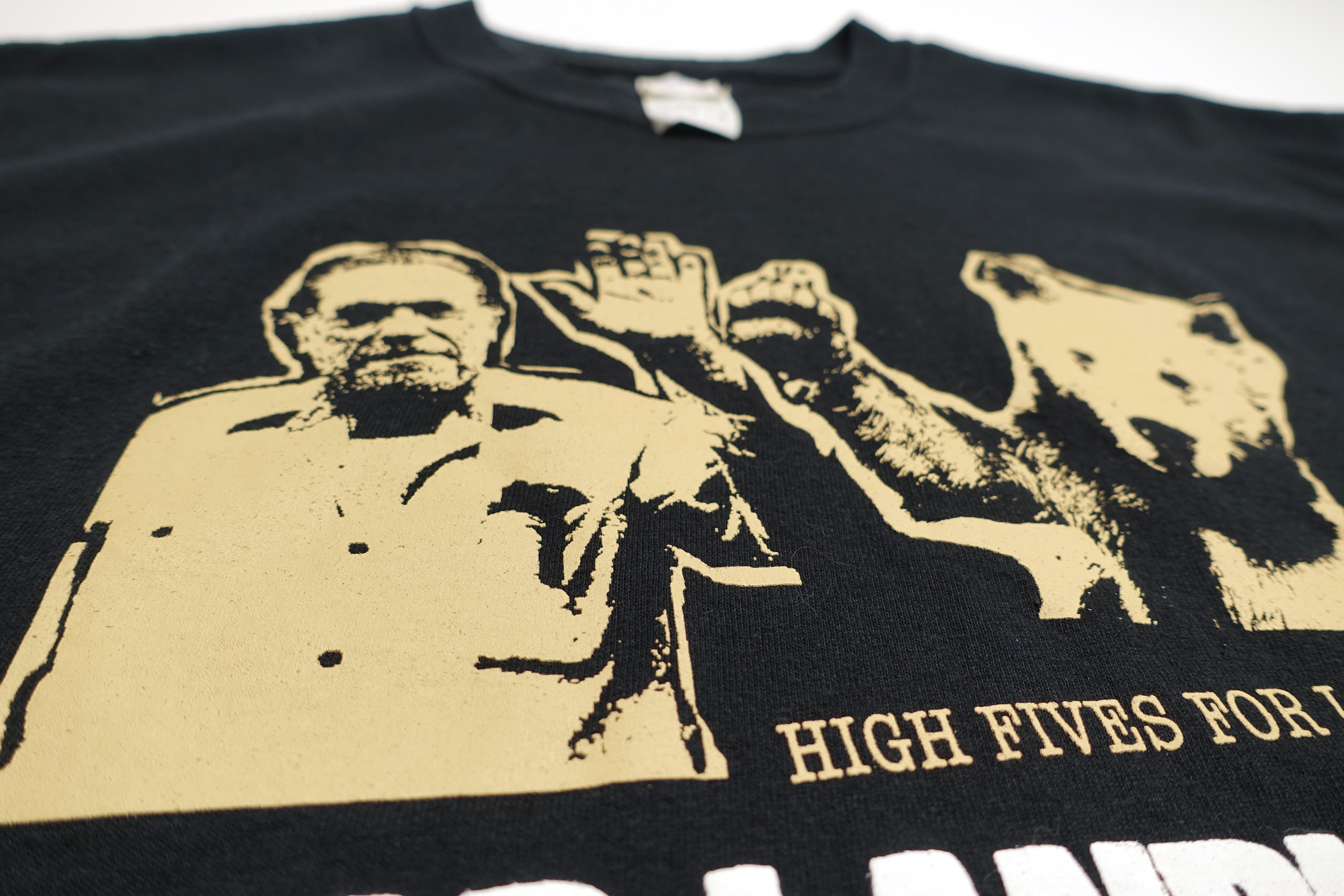 Dear Lanlord - High Fives For Low Lives Tour Shirt Size Medium