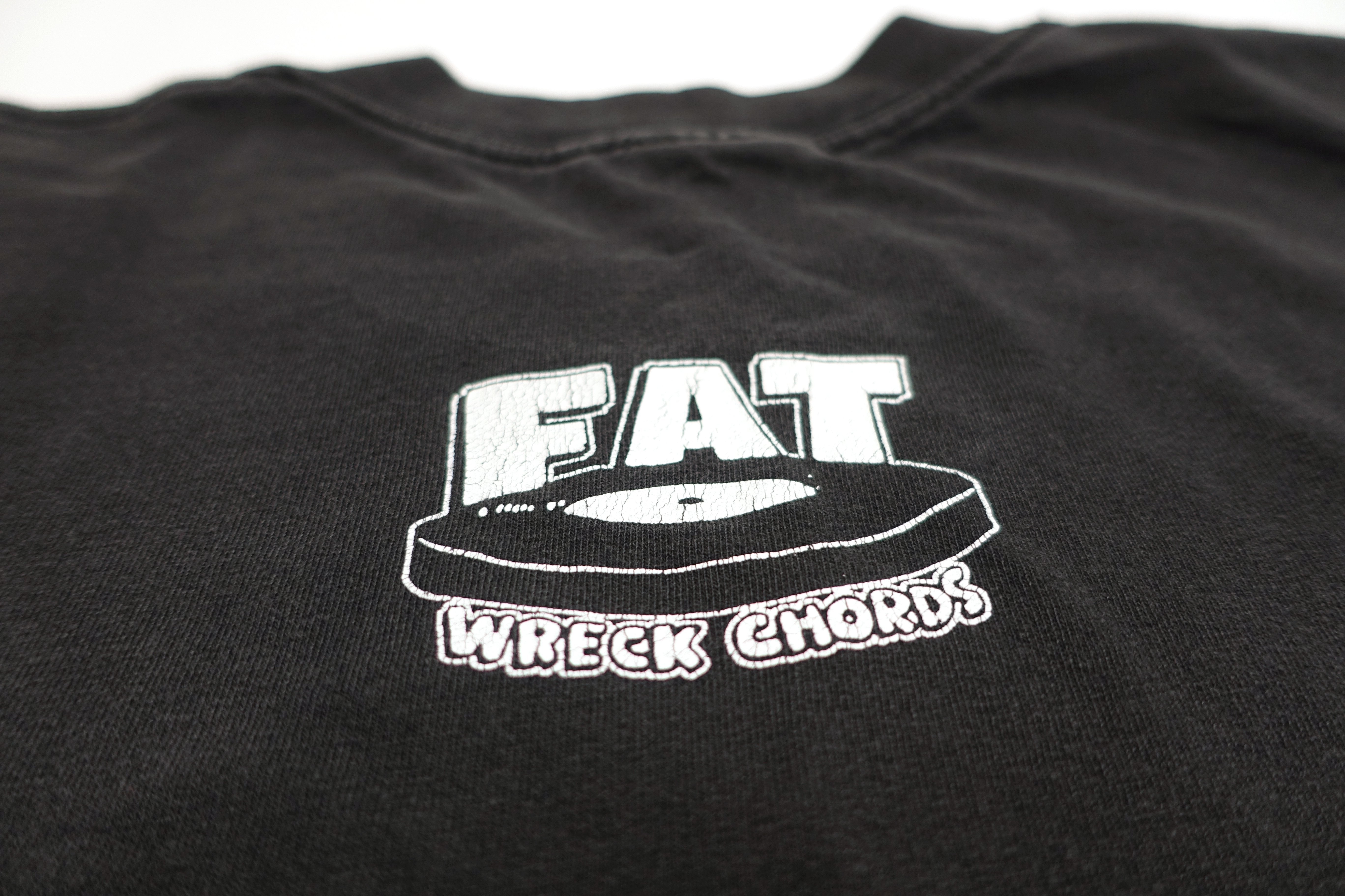 Fat Wreck Chords - Not My President 90's Shirt (Gildan) Size Large