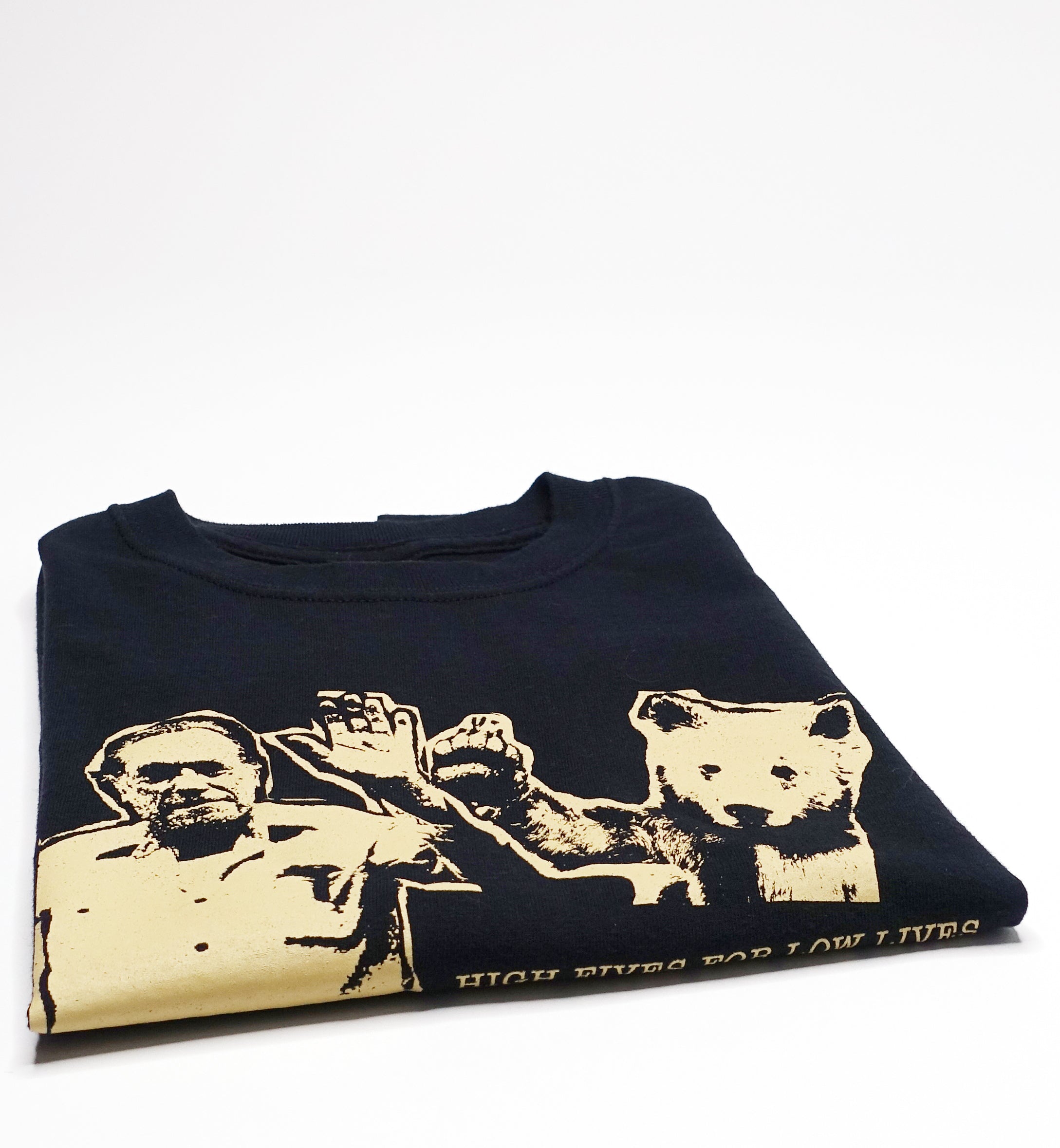 Dear Lanlord - High Fives For Low Lives Tour Shirt Size Medium