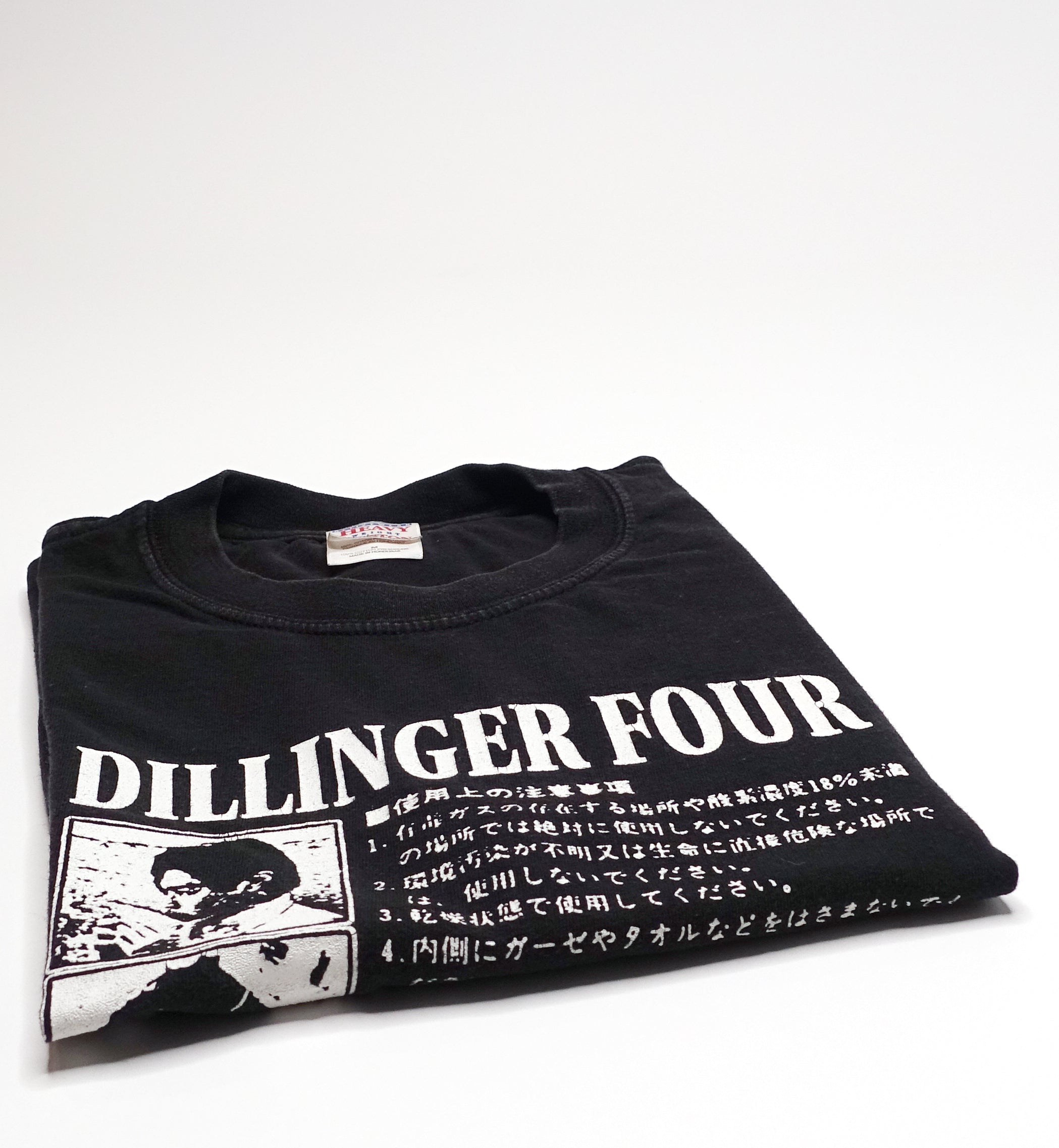 Dillinger Four – Punk Is Porn Is Art Is Dead 90's Tour Shirt Size Medium