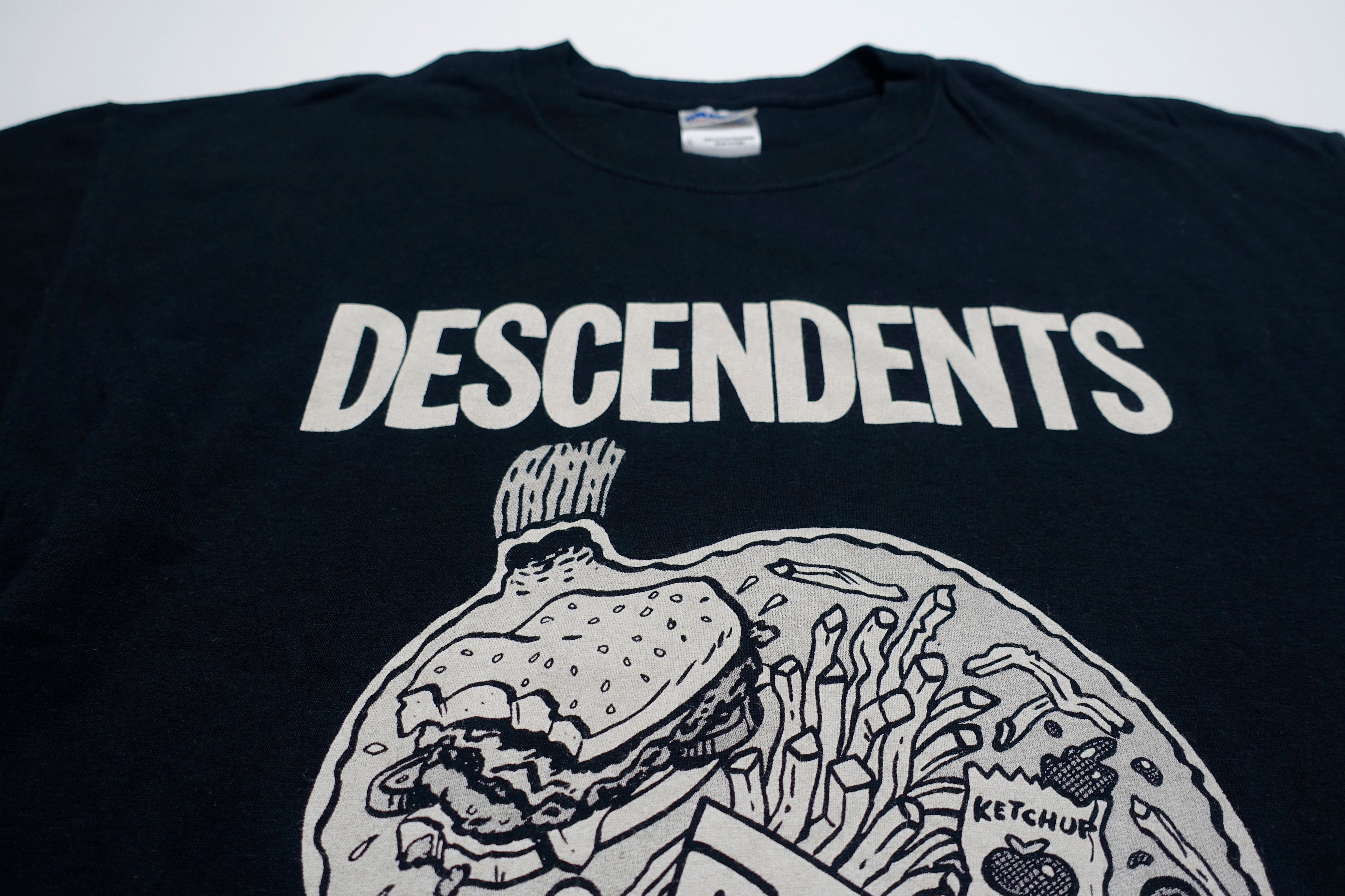 Descendents - I Like Food Tour Shirt Size Large