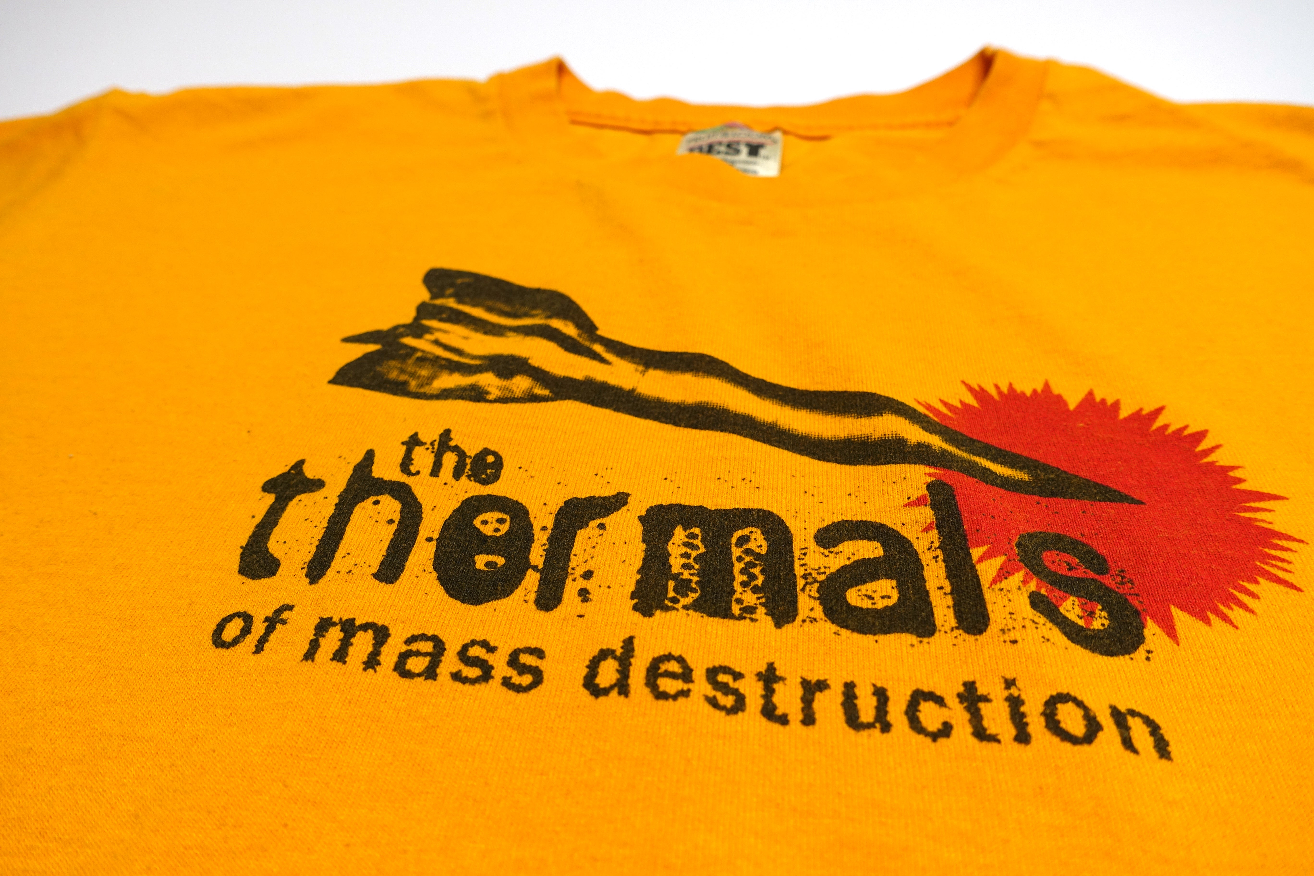 Thermals - Of Mass Destruction 2002 Tour Shirt Size Medium