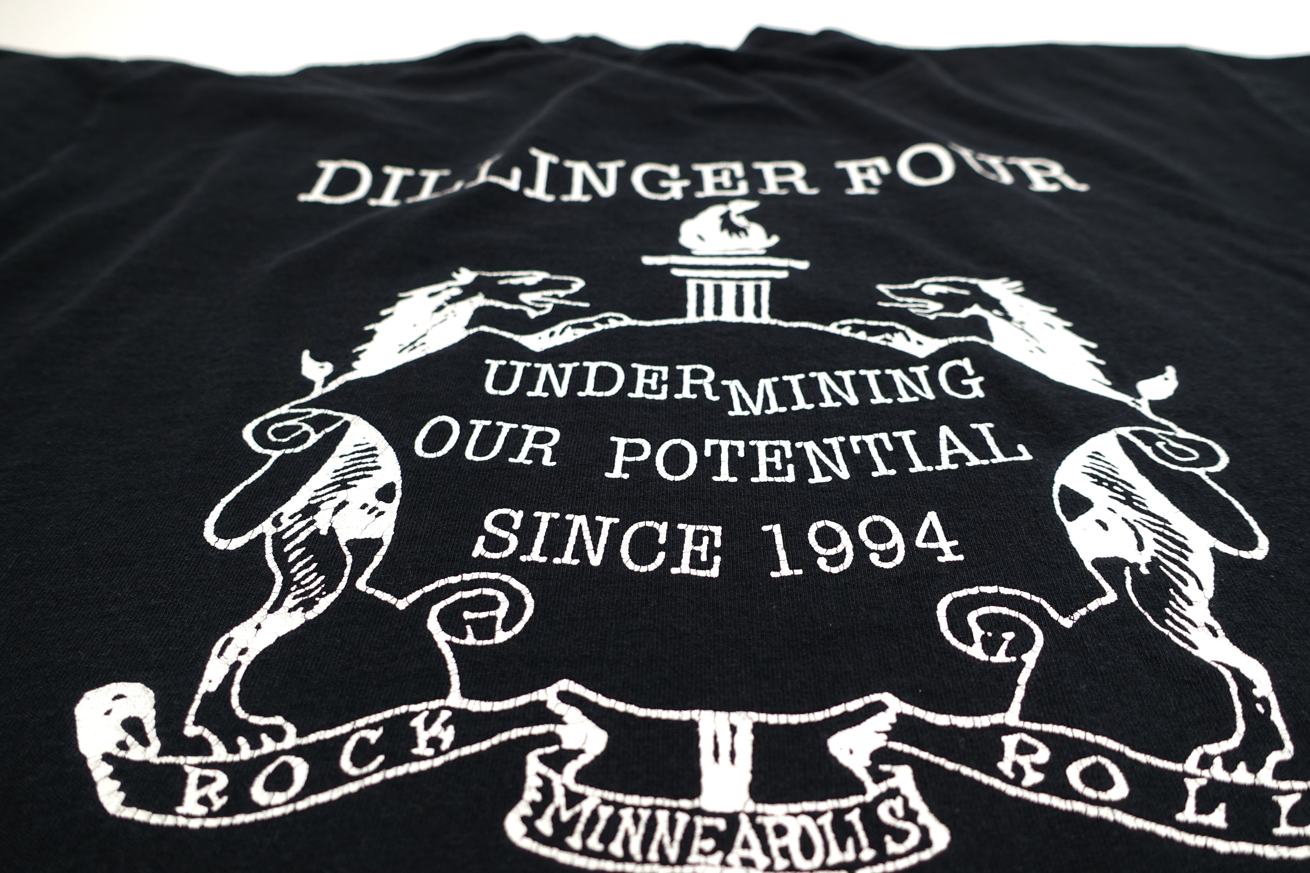 Dillinger Four – Music Is None Of My Business 90's Tour Shirt Size Medium