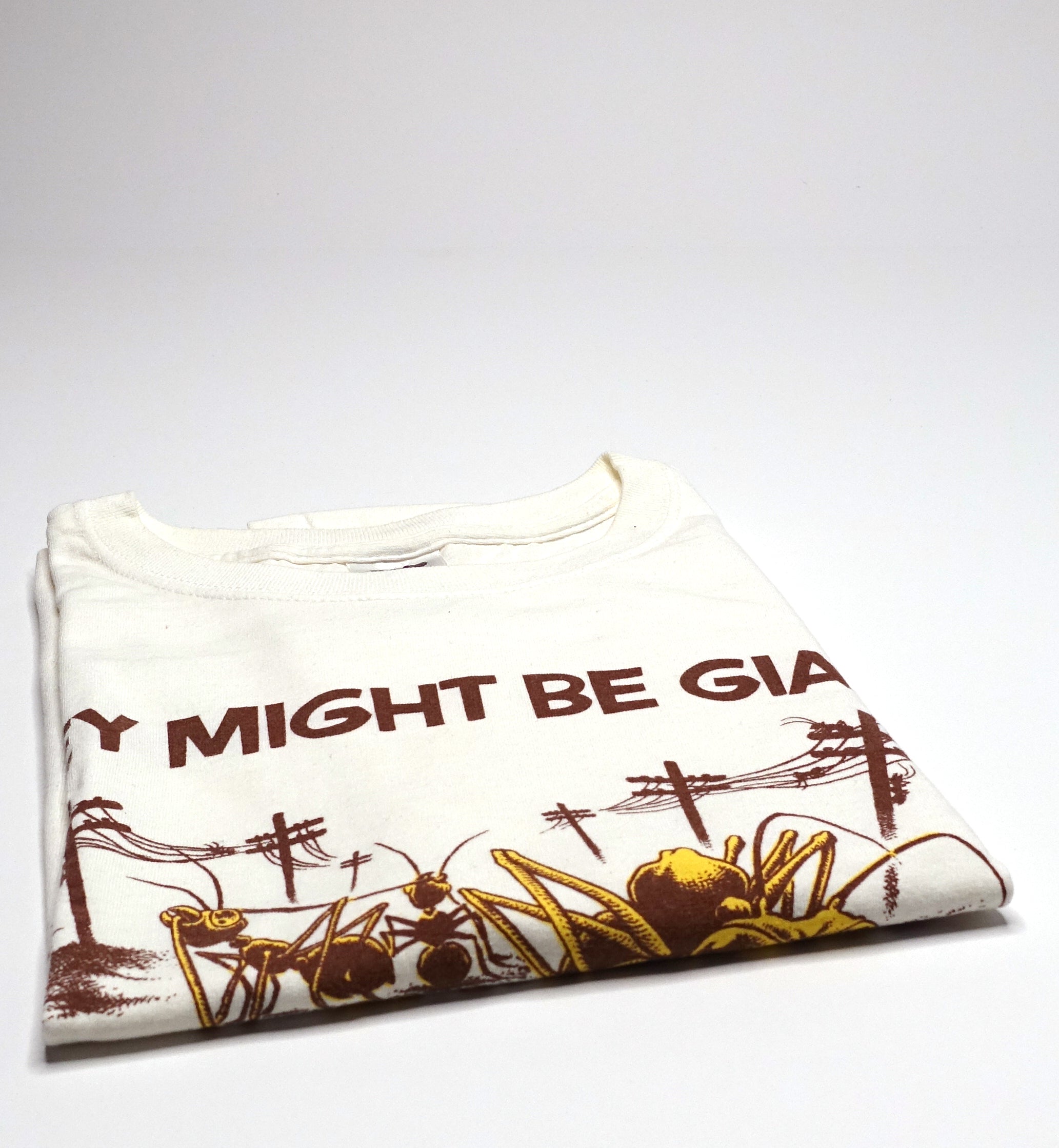 They Might Be Giants - Ant On A Call Tour Shirt Size Large