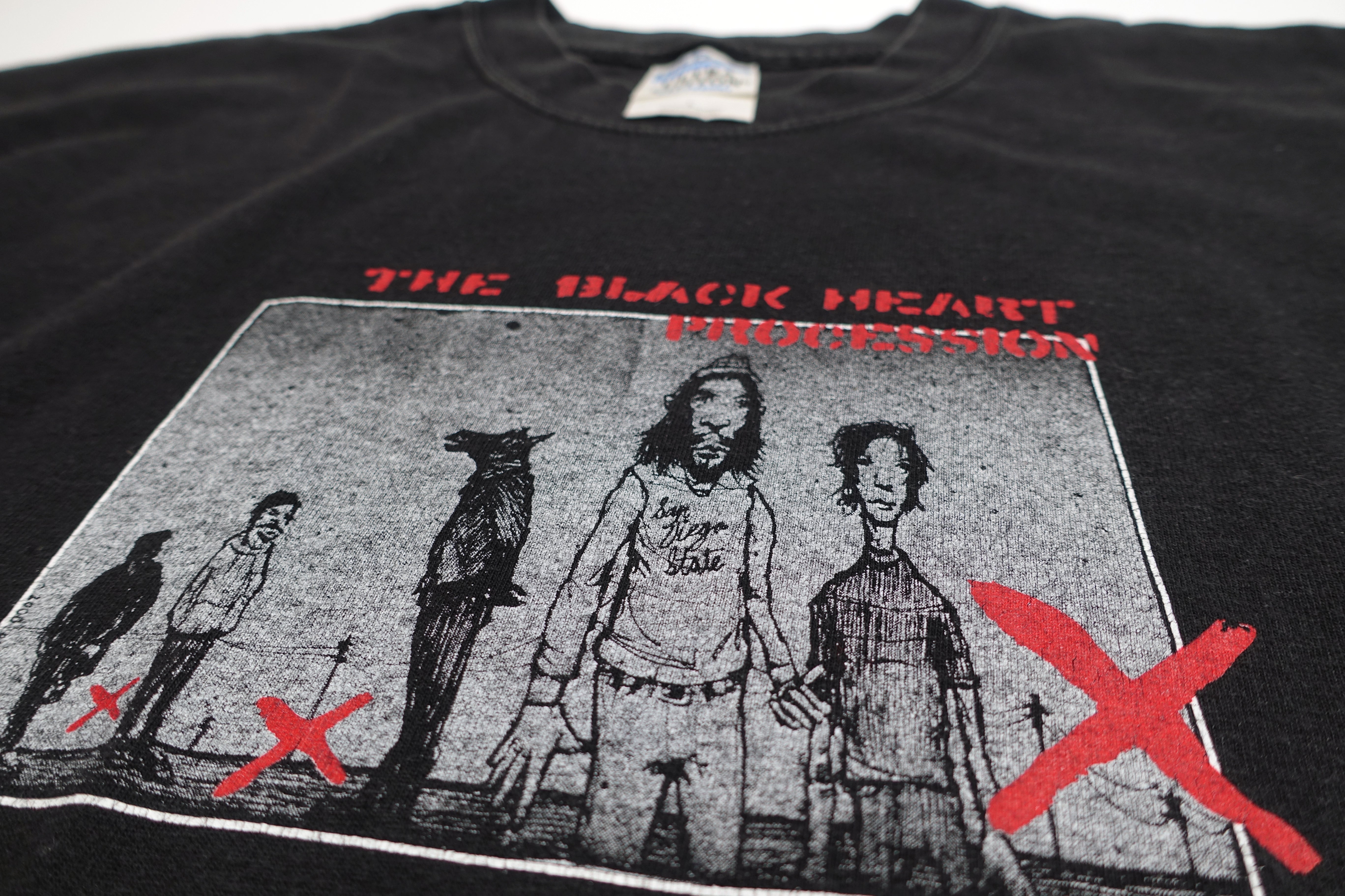 Black Heart Procession - Rich Jacobs Portrait 2000 Tour Shirt Size Large