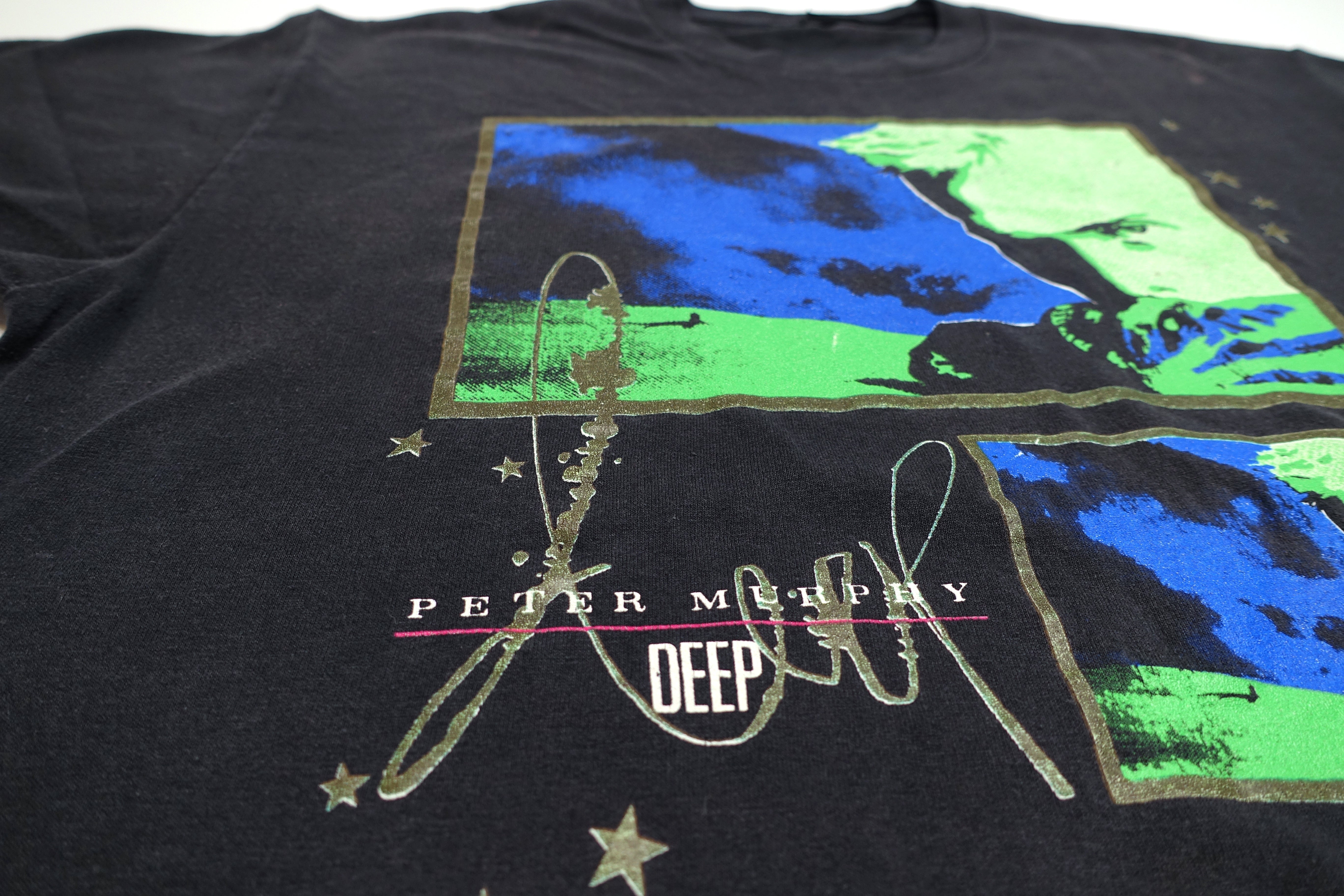 Peter Murphy - Deep 1989 US Tour Shirt Size XL