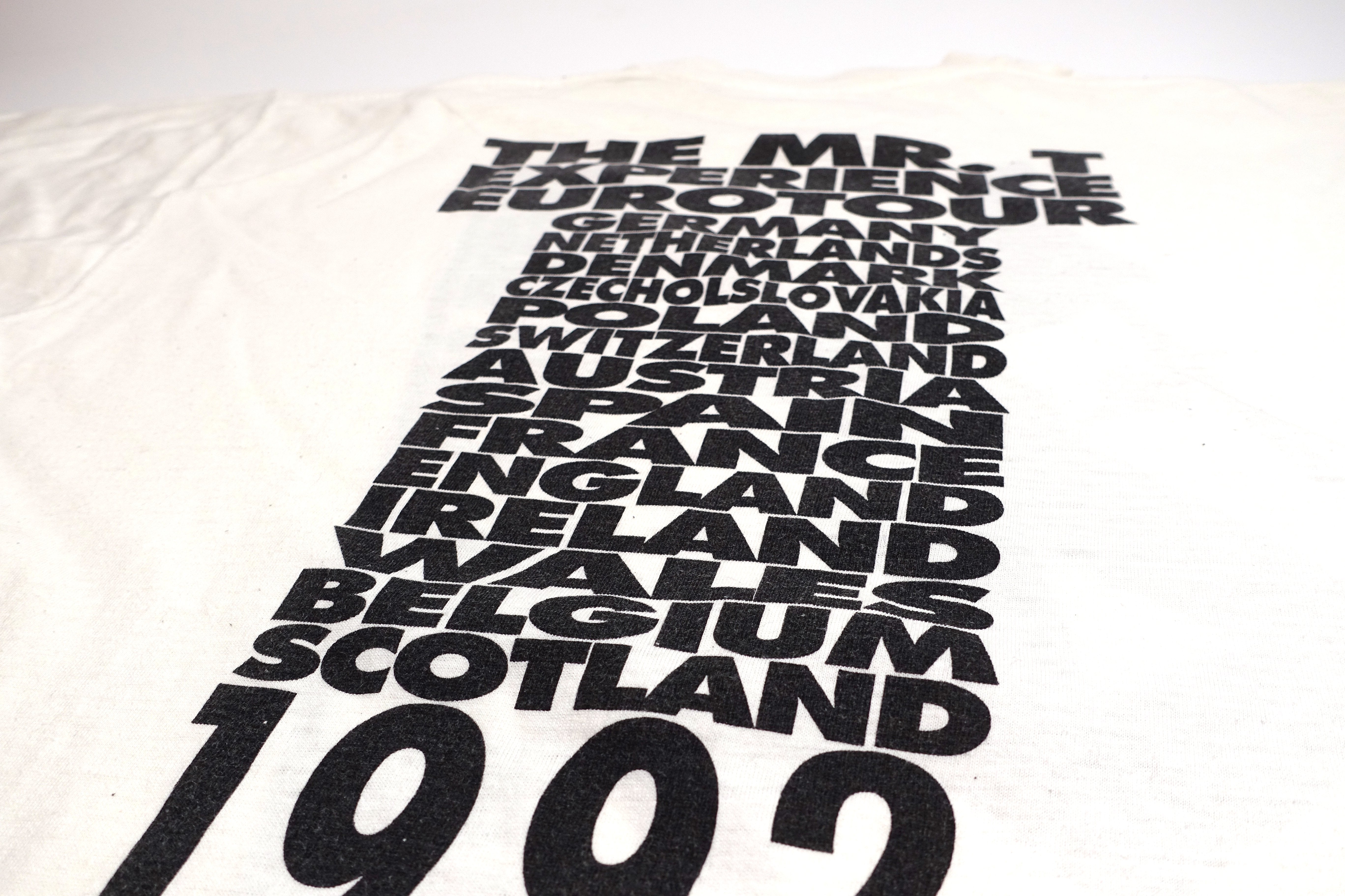 Mr. T Experience – Milk Milk Lemonade 1992 Euro Tour Shirt Size XL