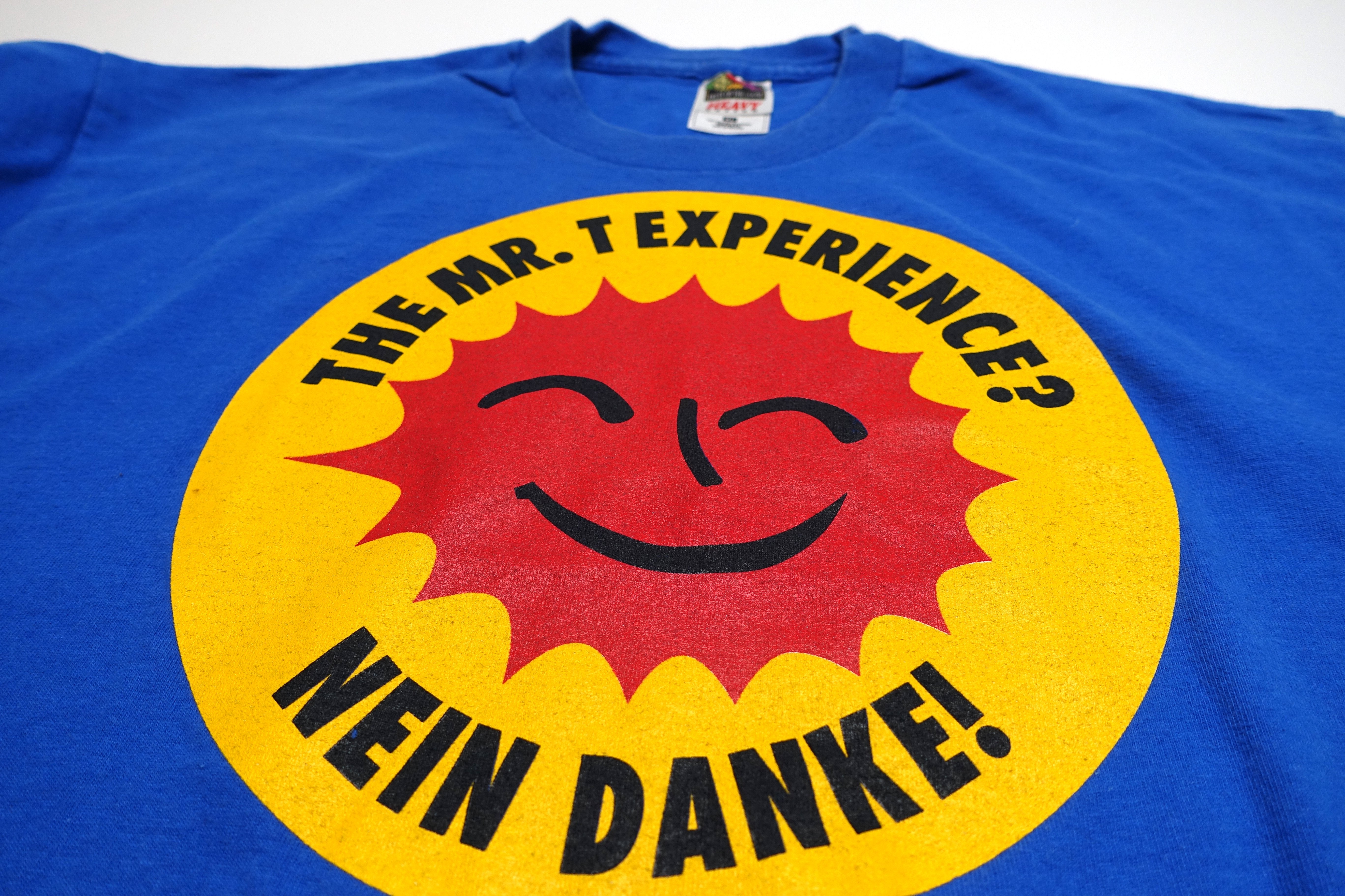 Mr. T Experience – Nein Danke! / Our Bodies Our Selves Tour 90's BLUE Shirt Size XL