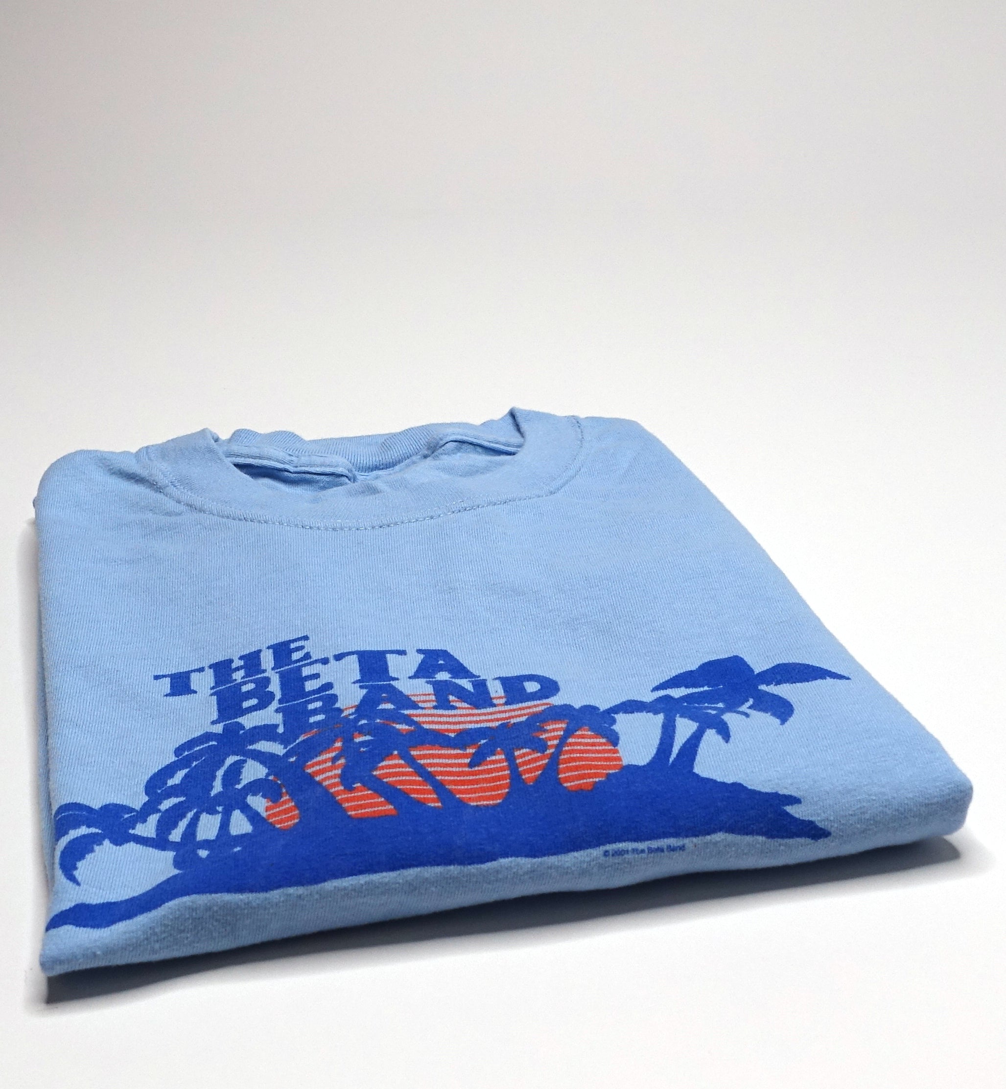 Beta Band - Tropical Paradise / Hot Shots II 2001 Tour Shirt Size XL