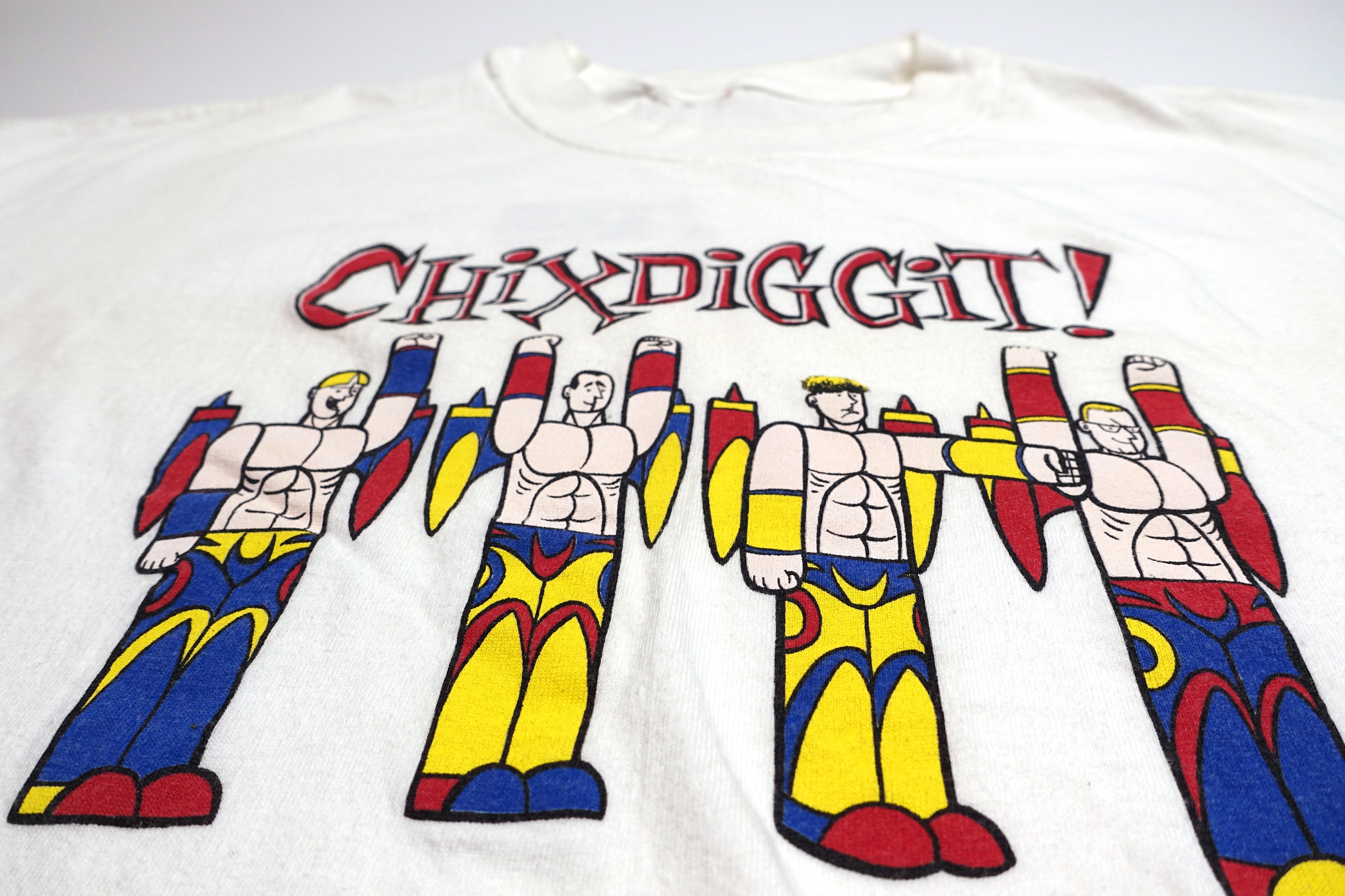 Chixdiggit! - Born On The First Of July 1998 Tour Shirt Size XL