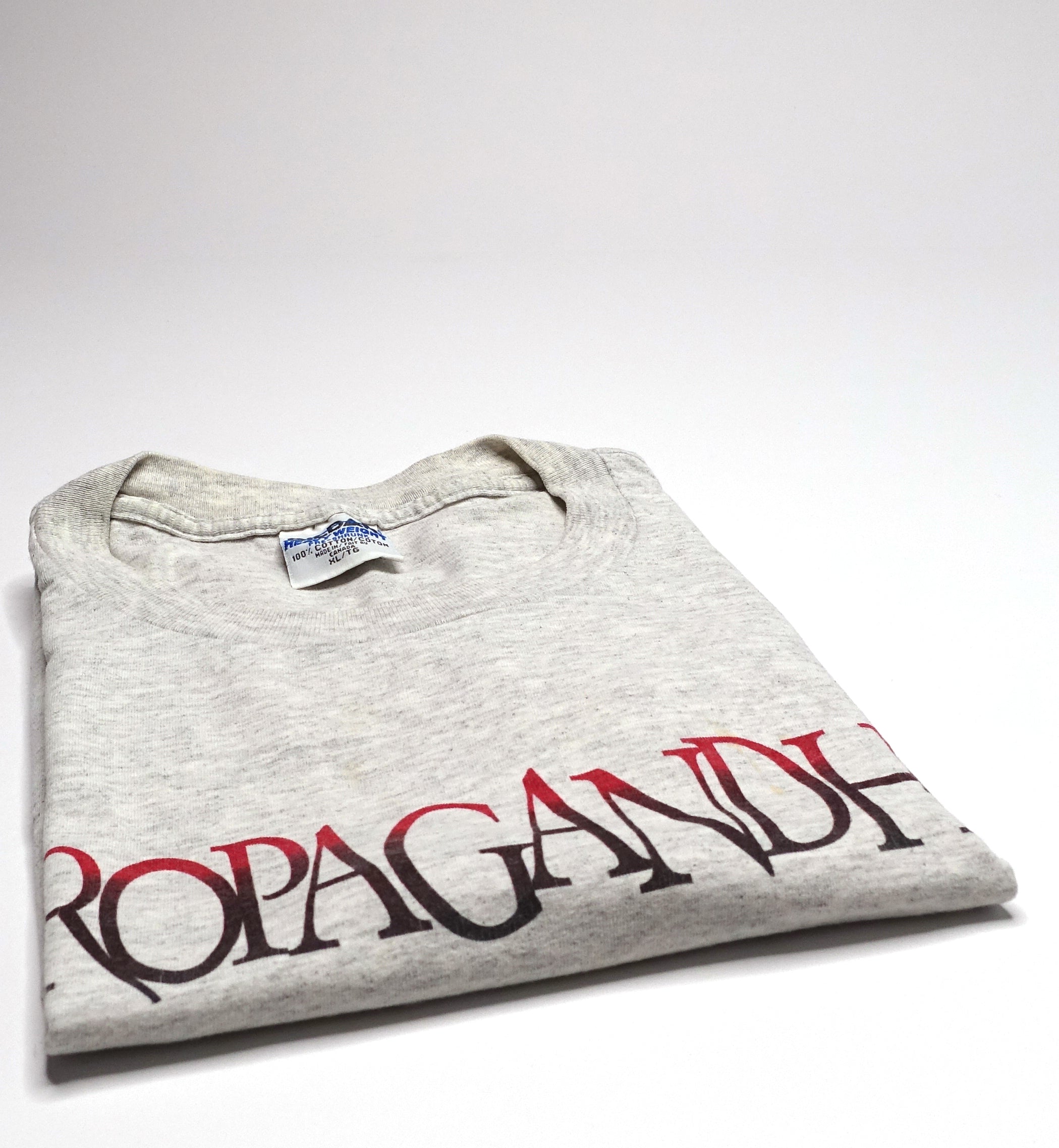 Propagandhi - Be Young. Have Fun. Smash Racist Scum! Tour Shirt Size XL