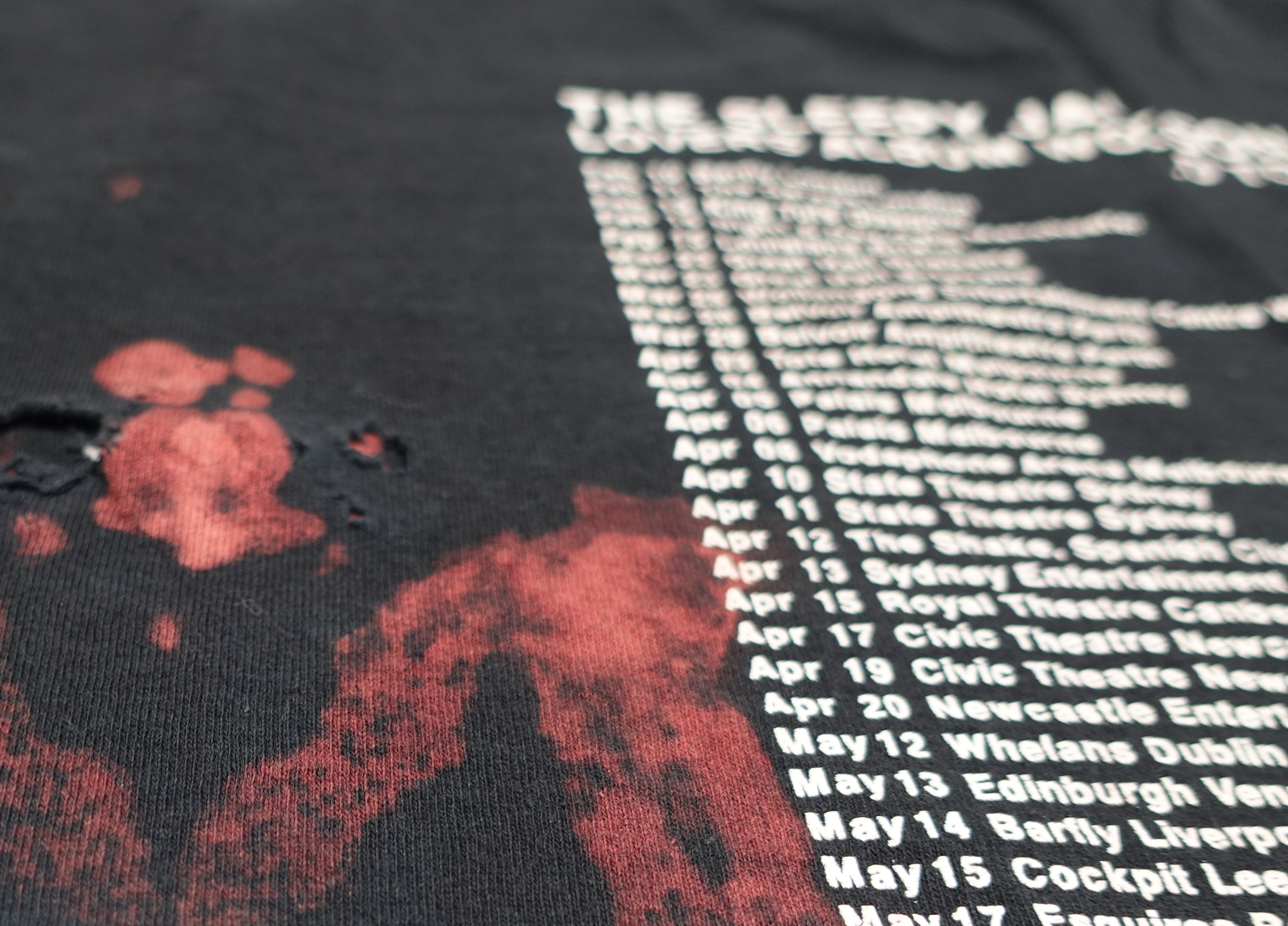 Sleepy Jackson – Lovers 2003 Tour Shirt Size Large