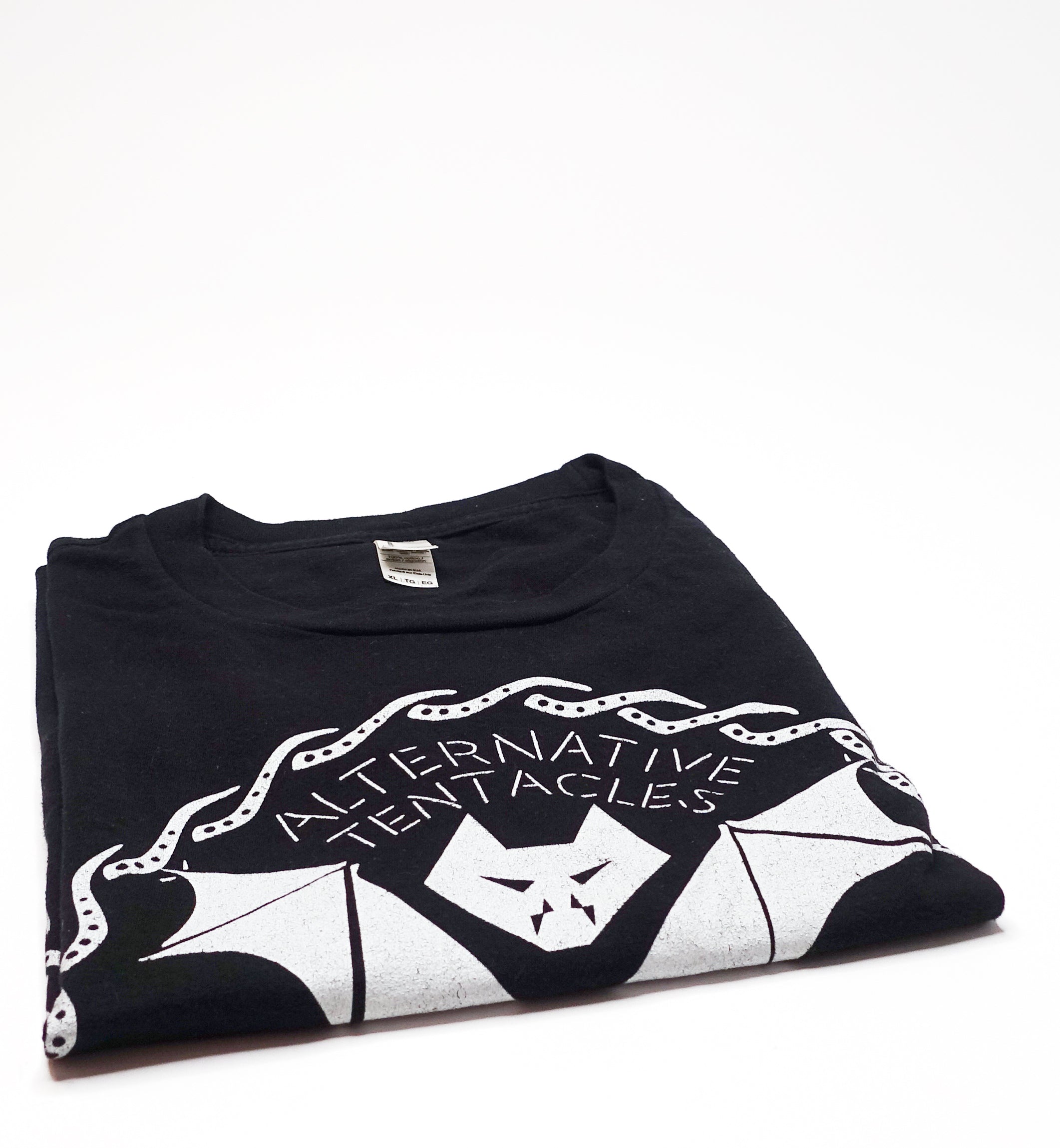 Alternative Tentacles – Winston Smith Bat Logo 00's Shirt Size XL