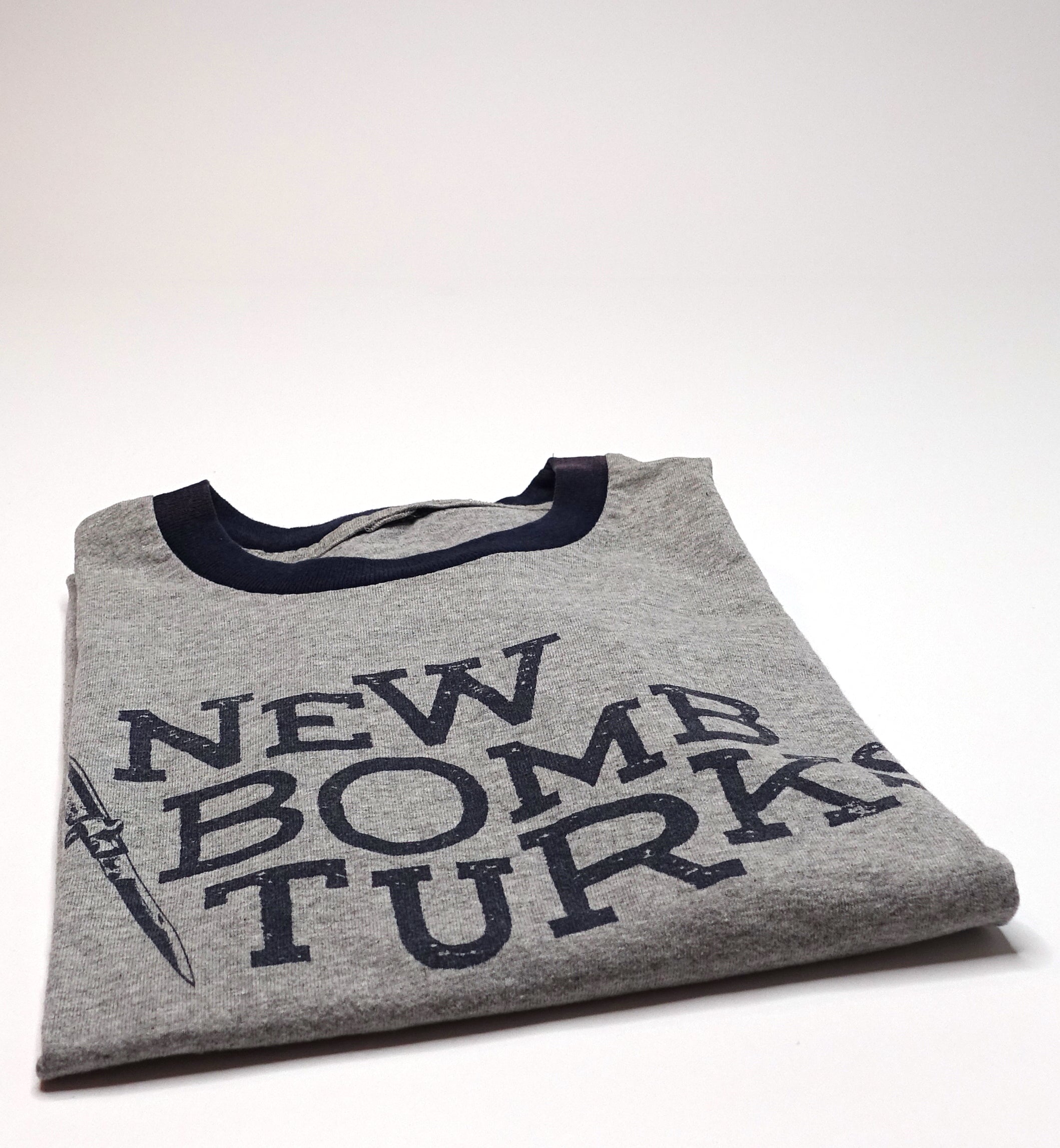 New Bomb Turks - Switchblade 90's Ringer Tour Shirt Size XL