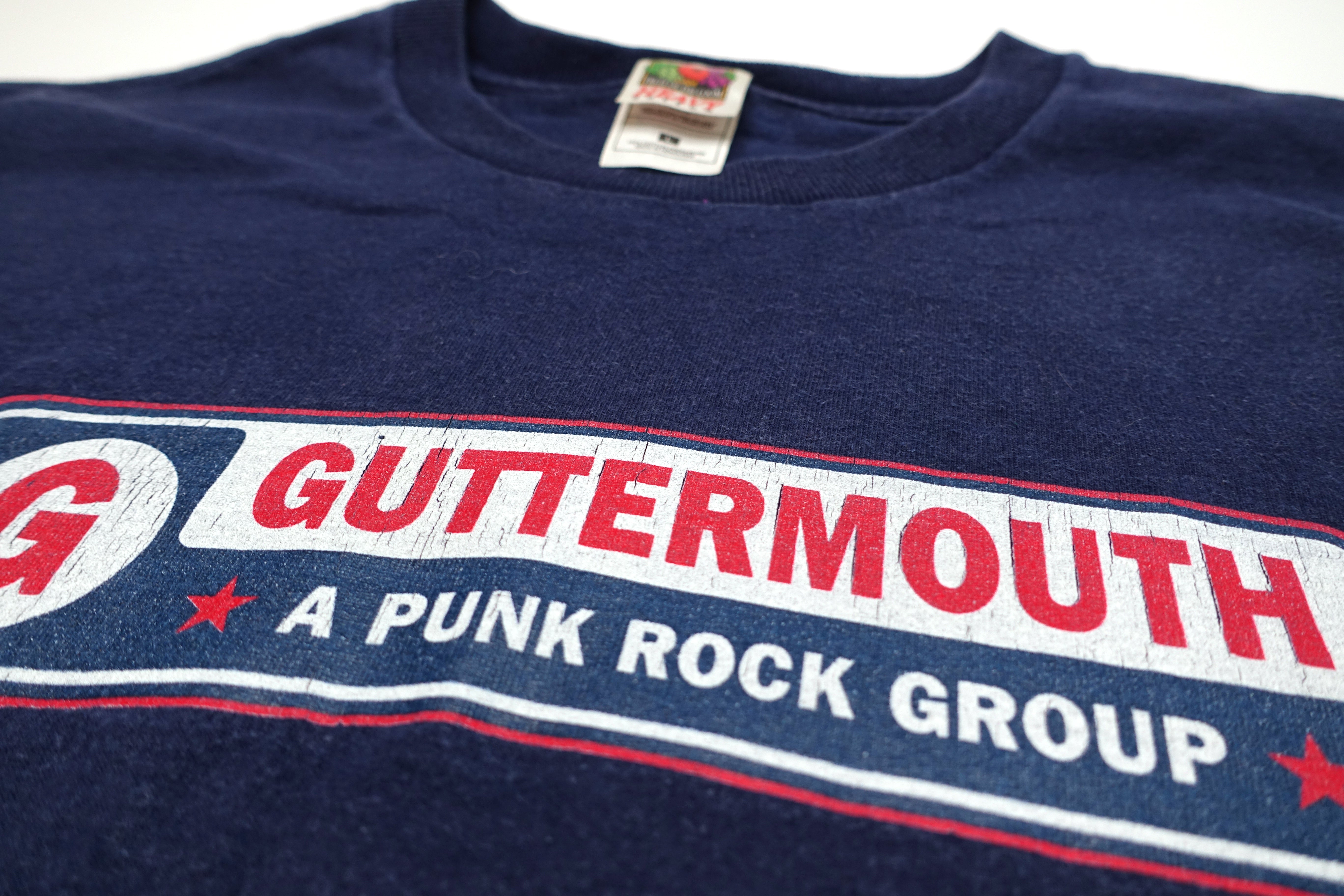 Guttermouth - A Punk Rock Group 90's Tour Shirt Size Large