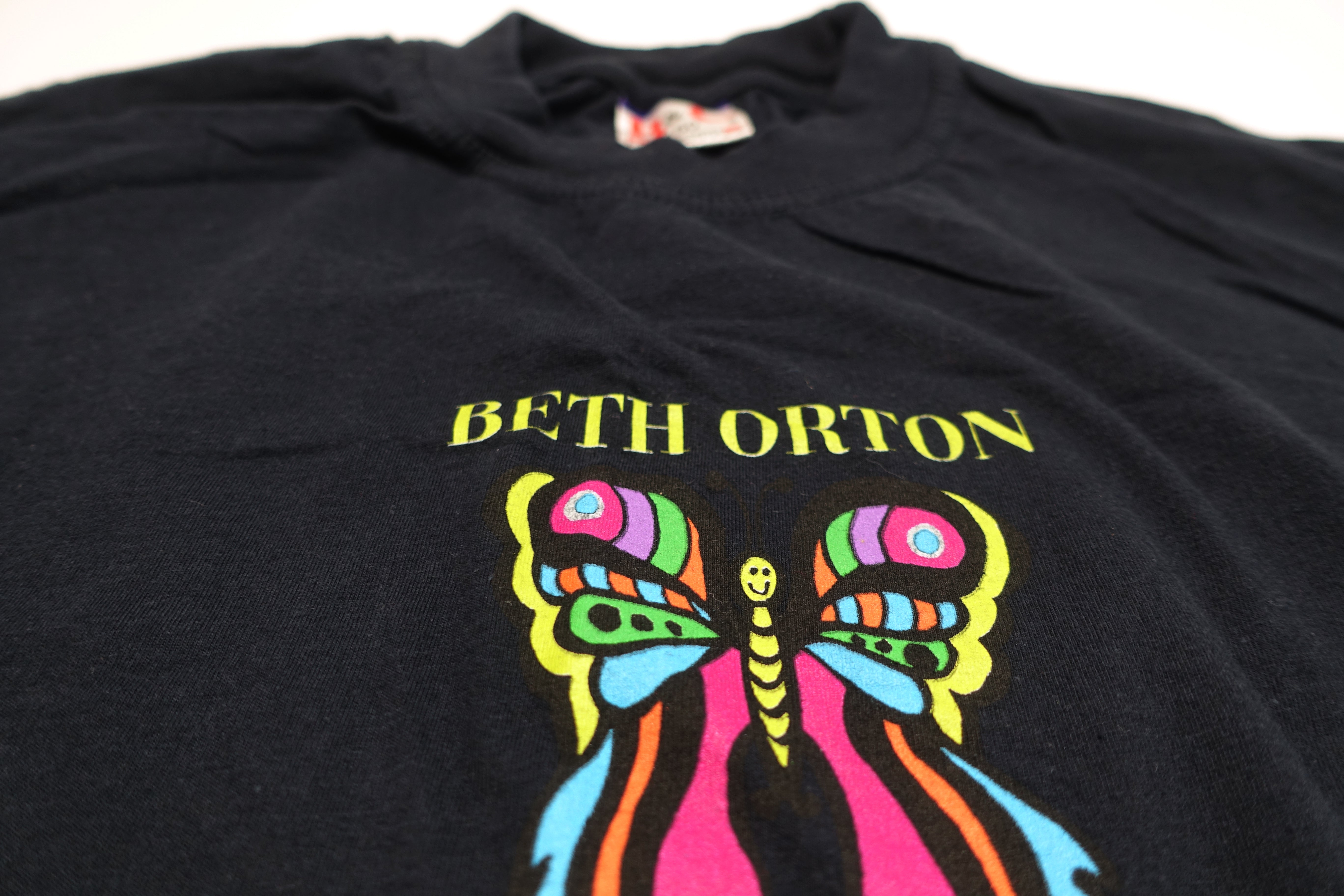 Beth Orton - Central Reservation Butterfly Logo 1998 Tour Shirt Size XL
