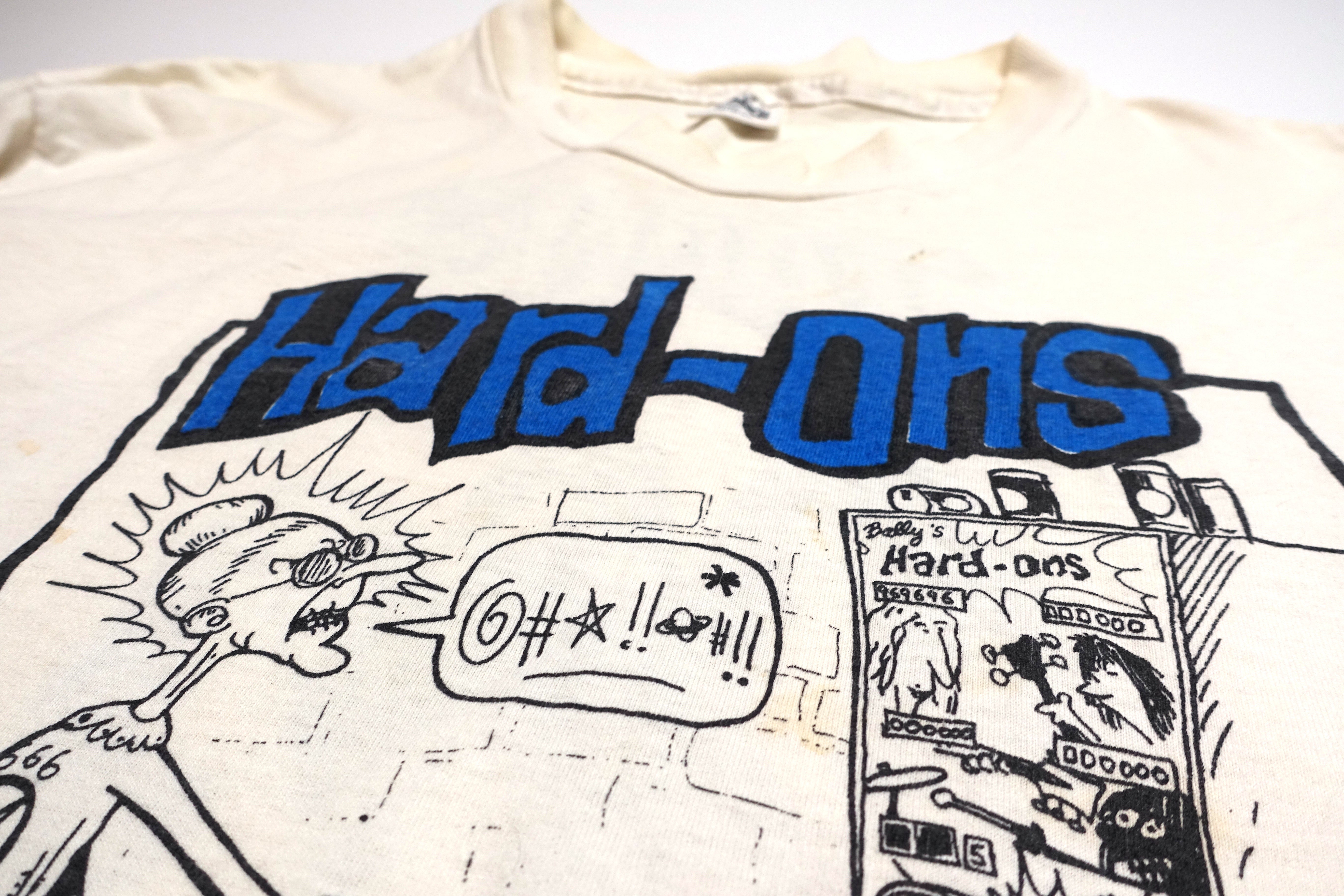 Hard-Ons - Our Music Is Death Pop / DickCheese 1988 Tour Long Sleeve Shirt Size XL