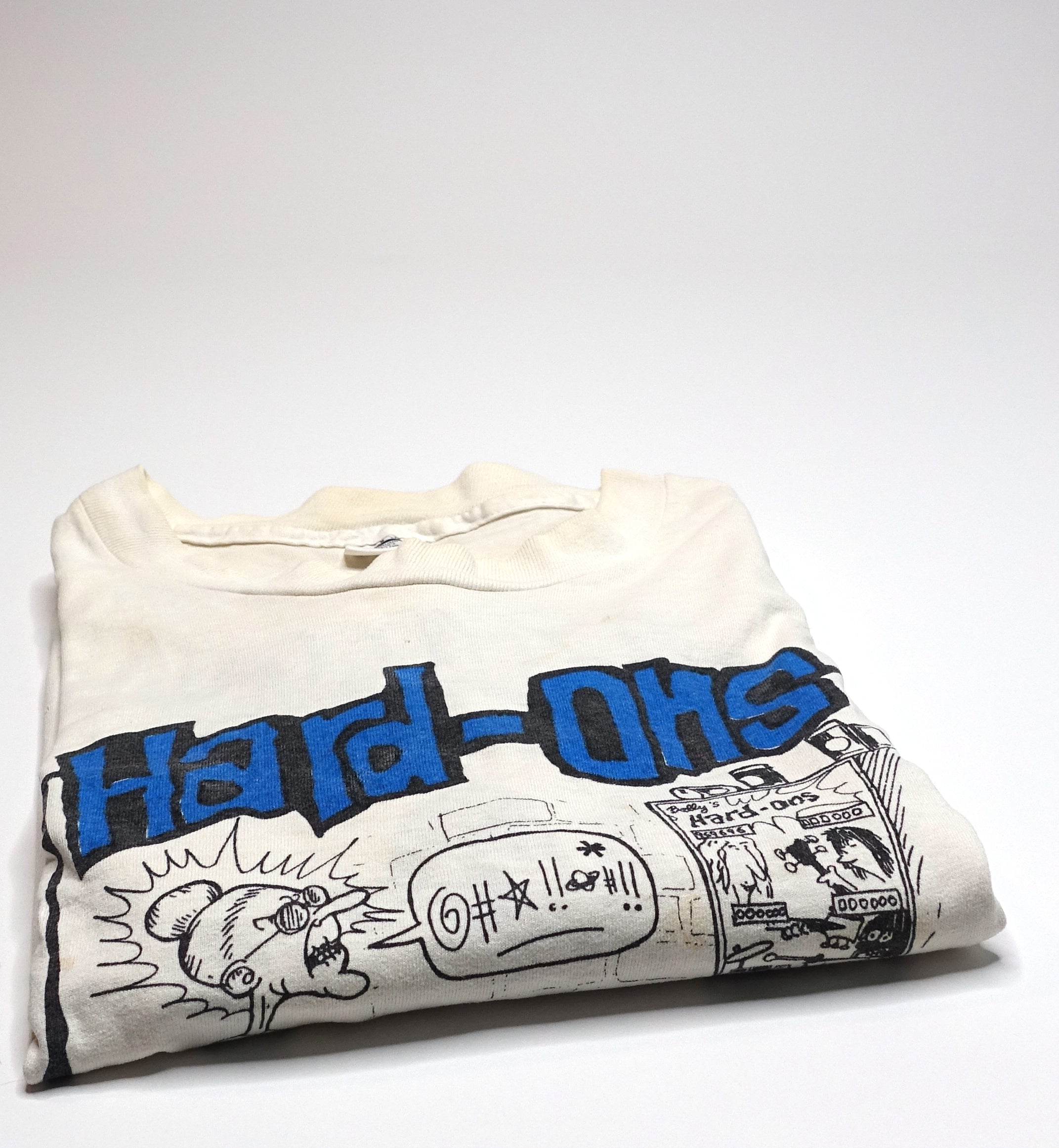 Hard-Ons - Our Music Is Death Pop / DickCheese 1988 Tour Long Sleeve Shirt Size XL