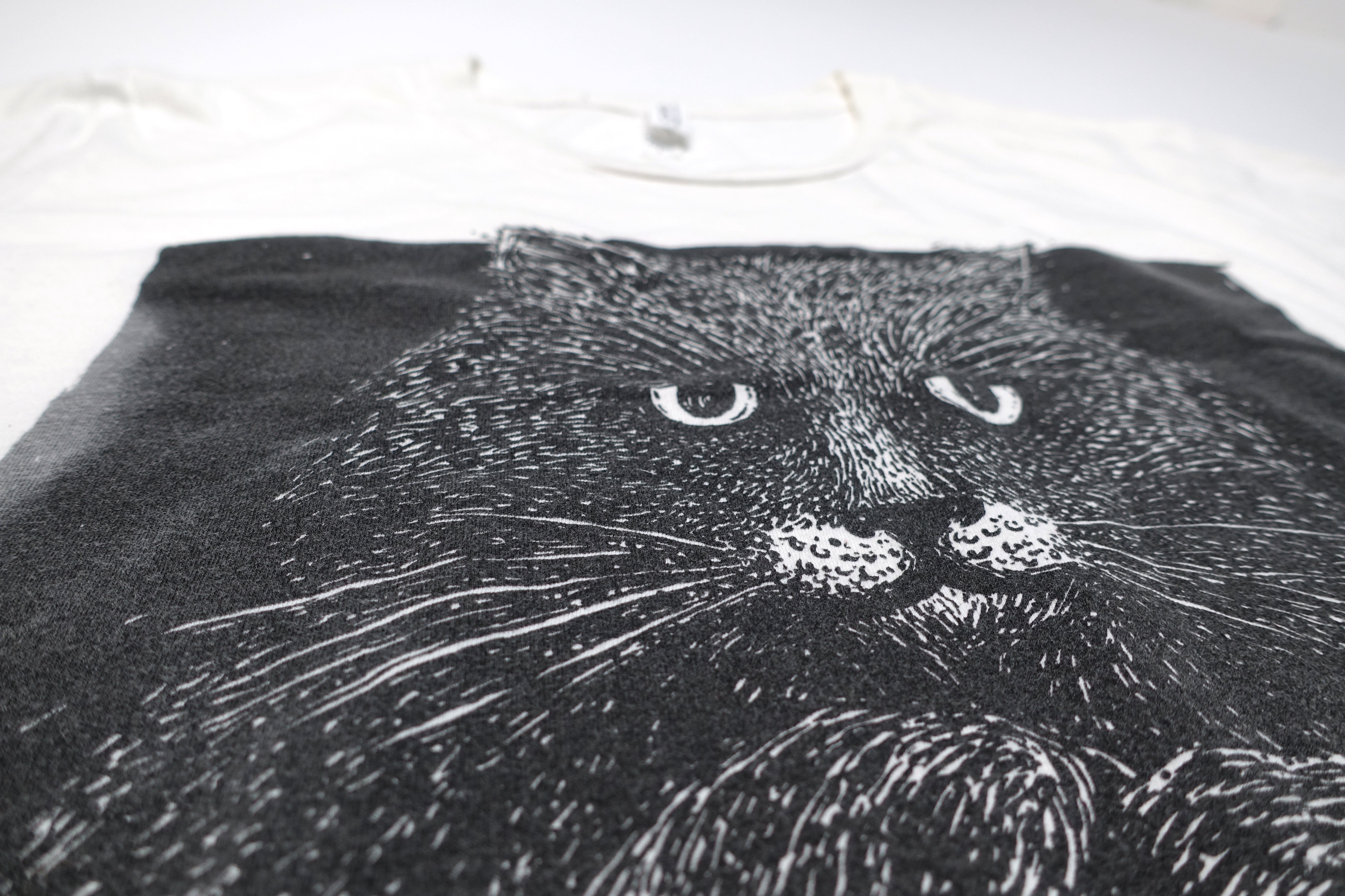 Angel Olsen – Cat & Skull / Burn Your Fire For No Witness 2014 Tour Shirt Size Large