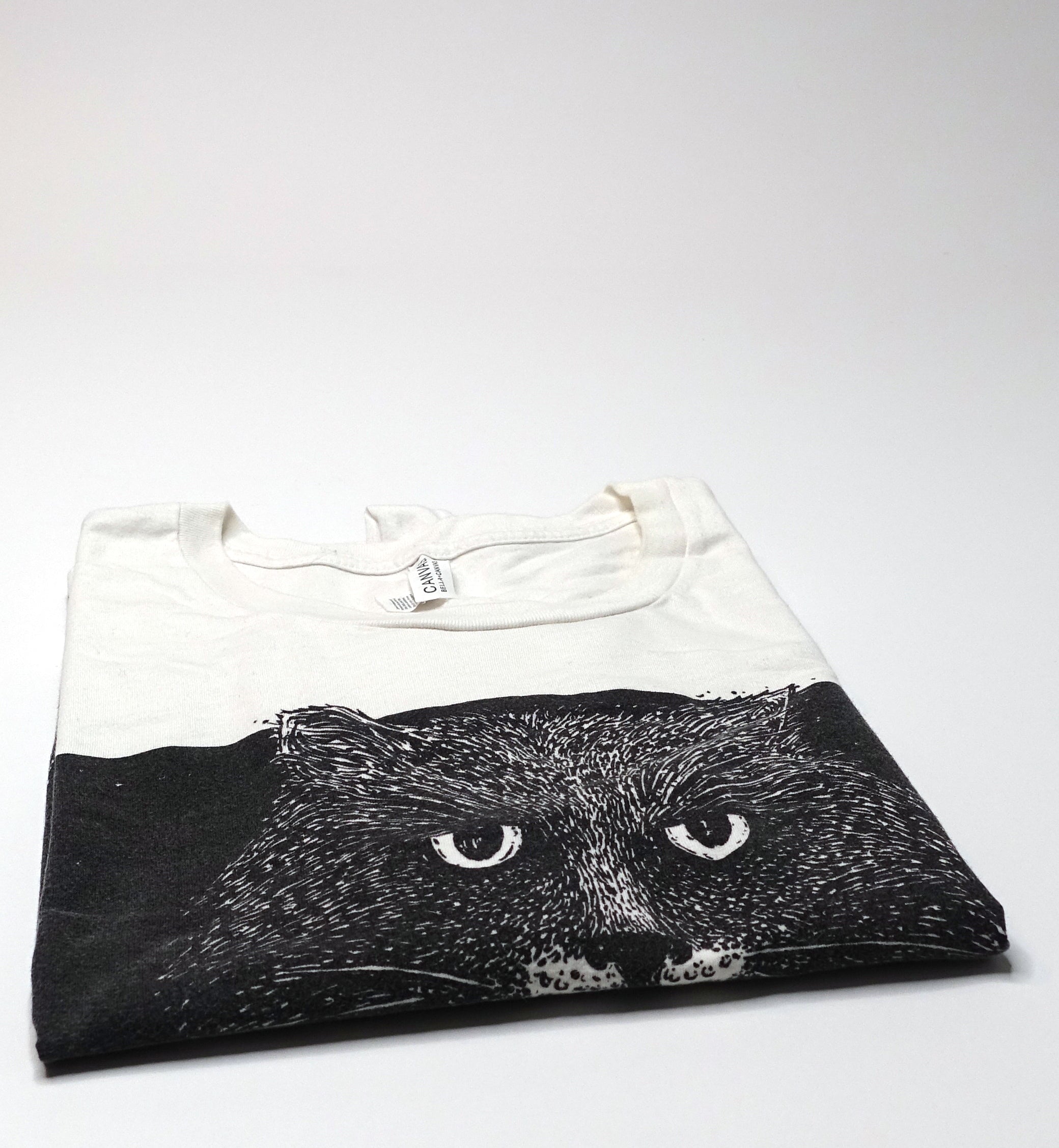 Angel Olsen – Cat & Skull / Burn Your Fire For No Witness 2014 Tour Shirt Size Large