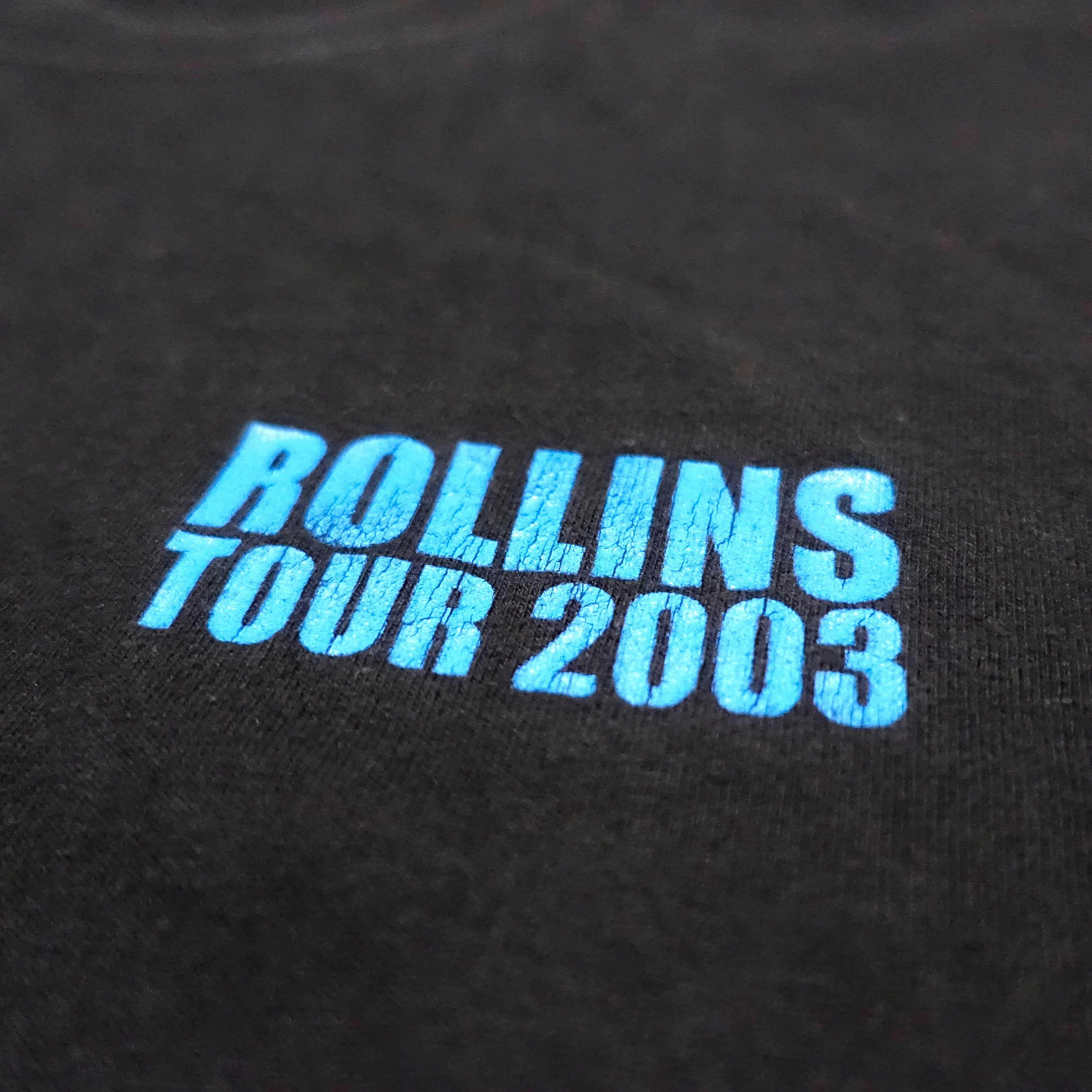 Rollins Band - Manic On A Mission 2003 Tour Shirt Size Large