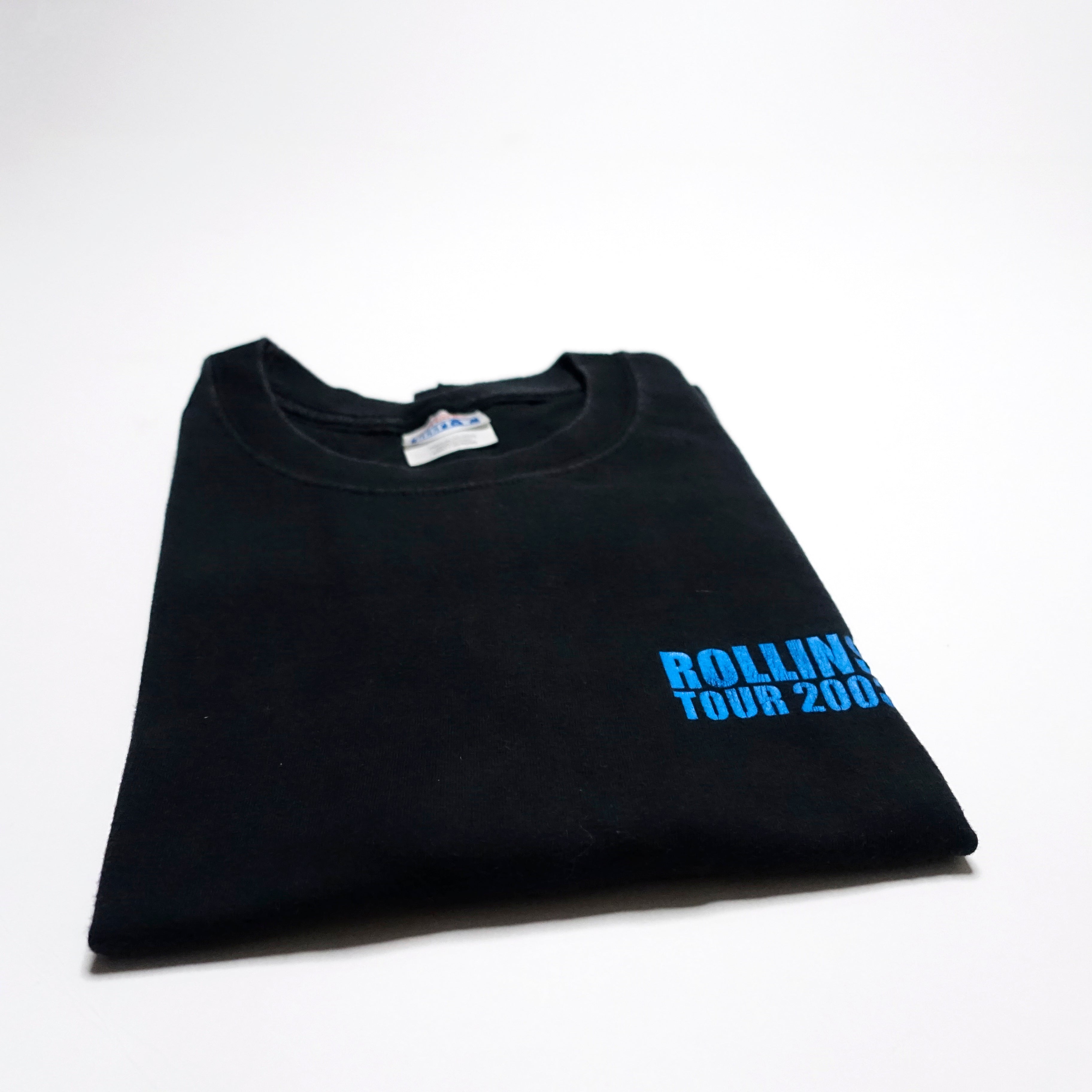 Rollins Band - Manic On A Mission 2003 Tour Shirt Size Large