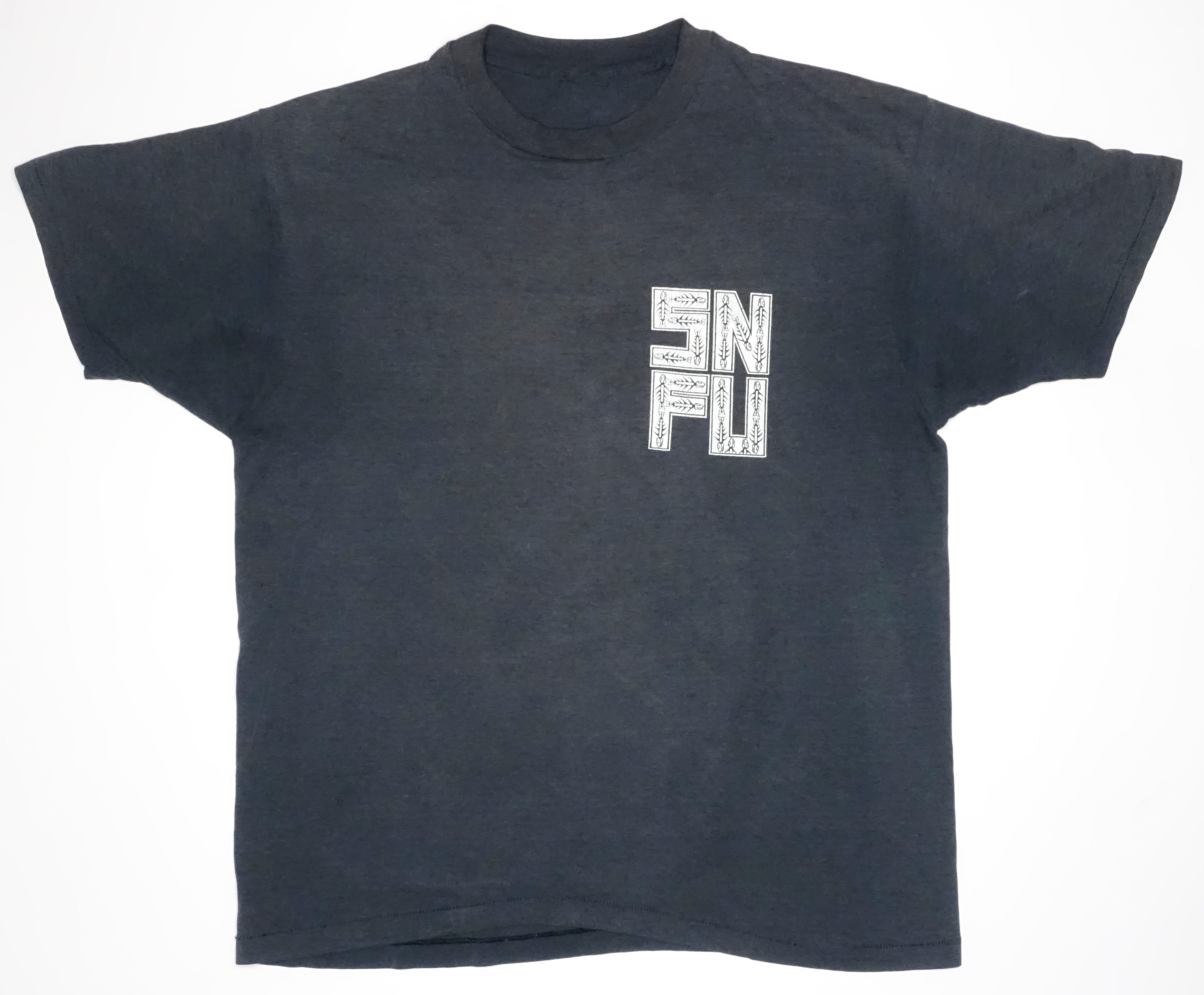 SNFU - Open Your Mouth And Say... Pocket Print Tour Shirt Size Large