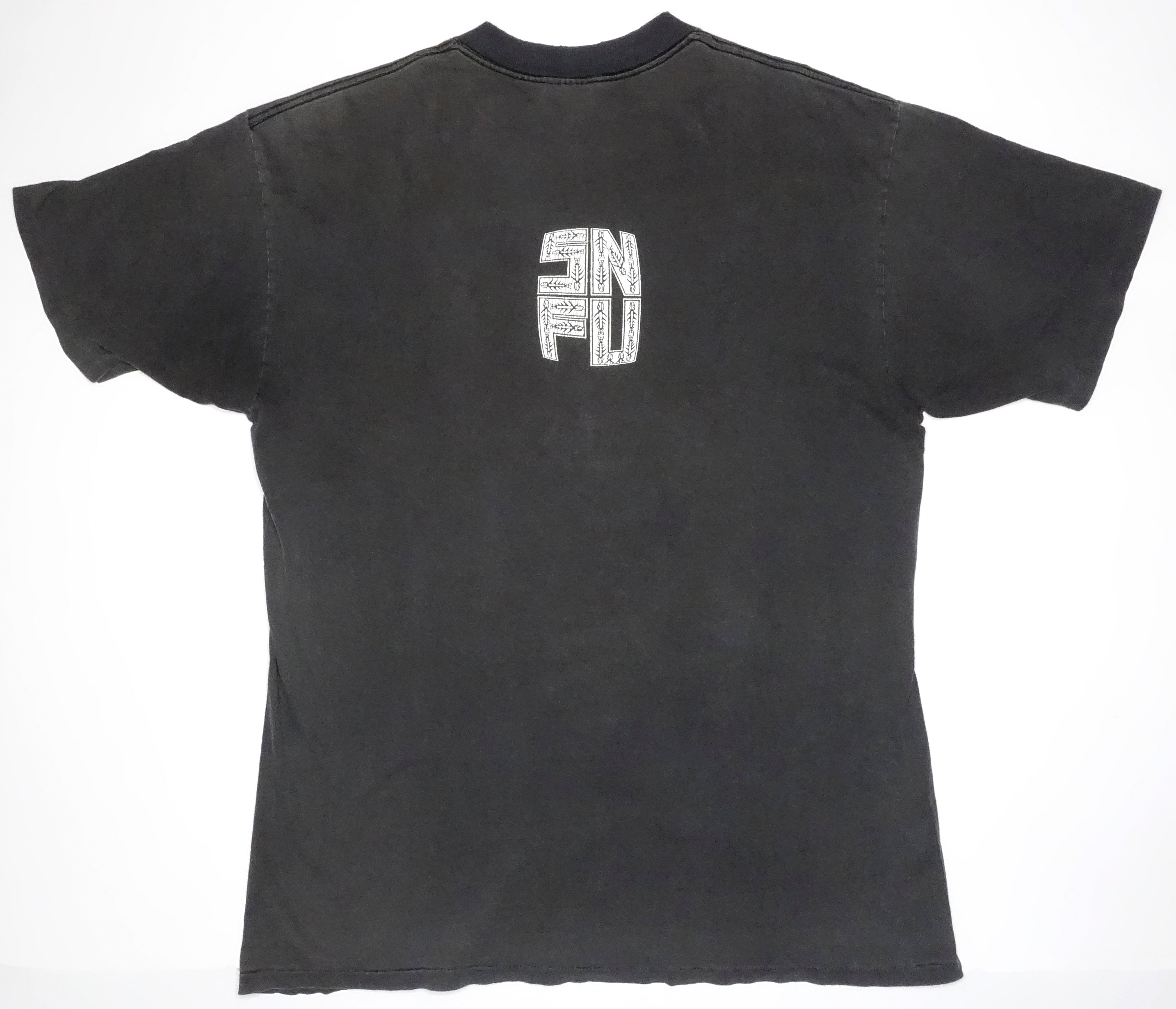 SNFU - Open Your Mouth And Say... Center Back Print Tour Shirt Size Large