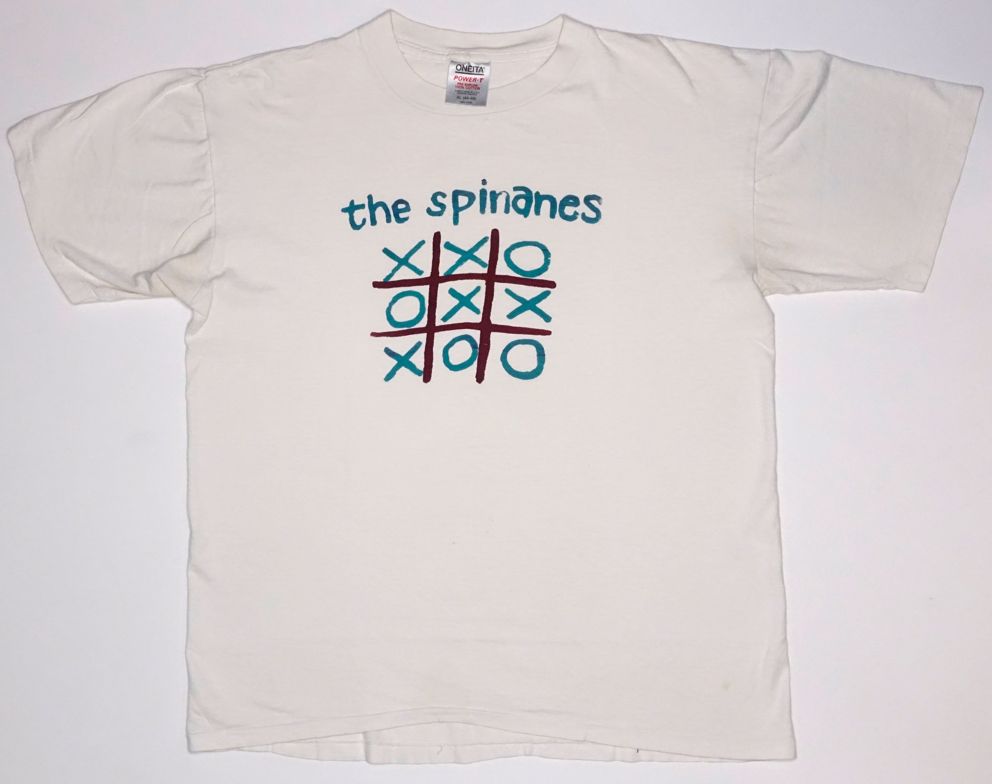 Spinanes - Tic Tac Toe Tour Shirt Size Large / XL