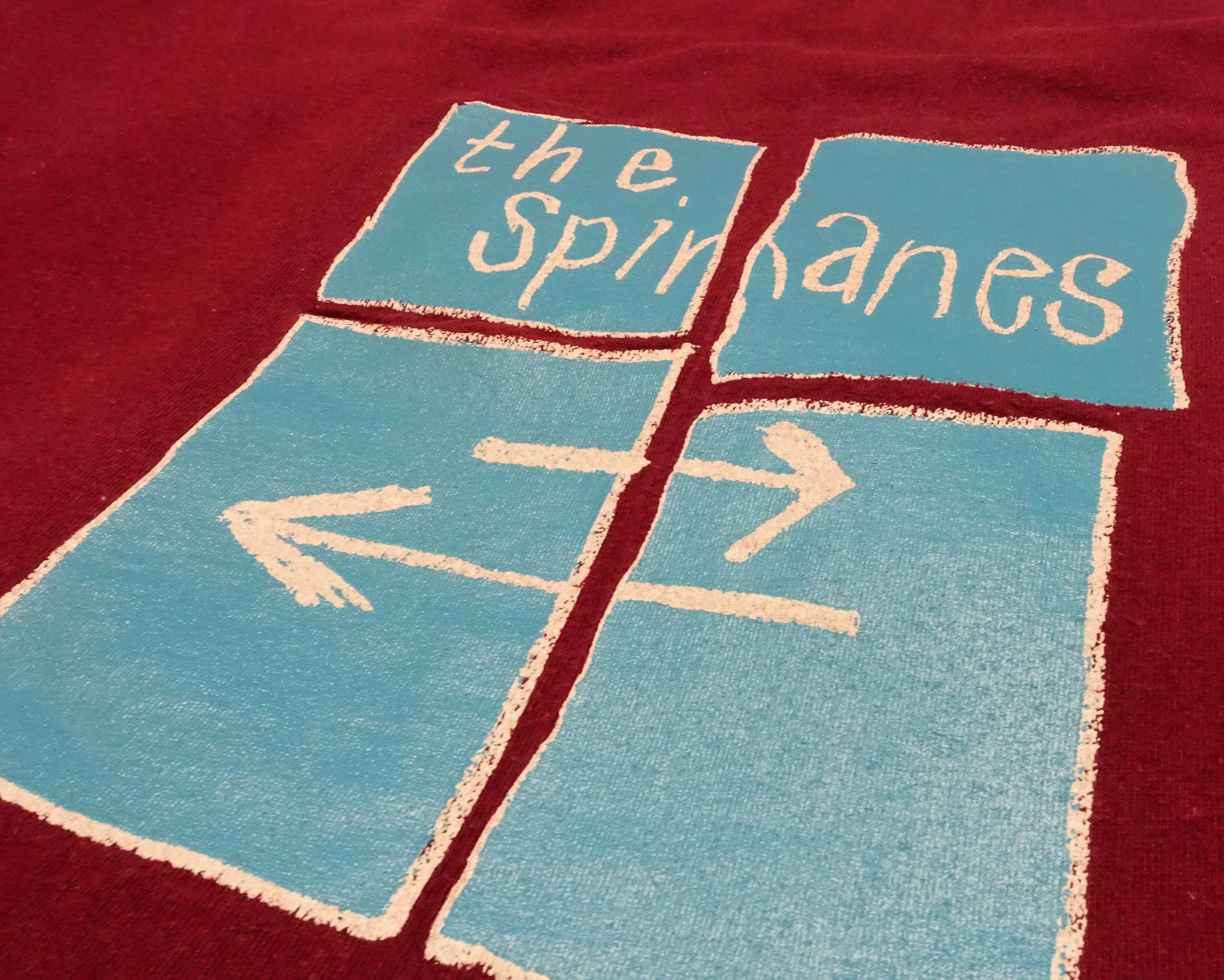Spinanes - Arrows Tour Shirt Size Large