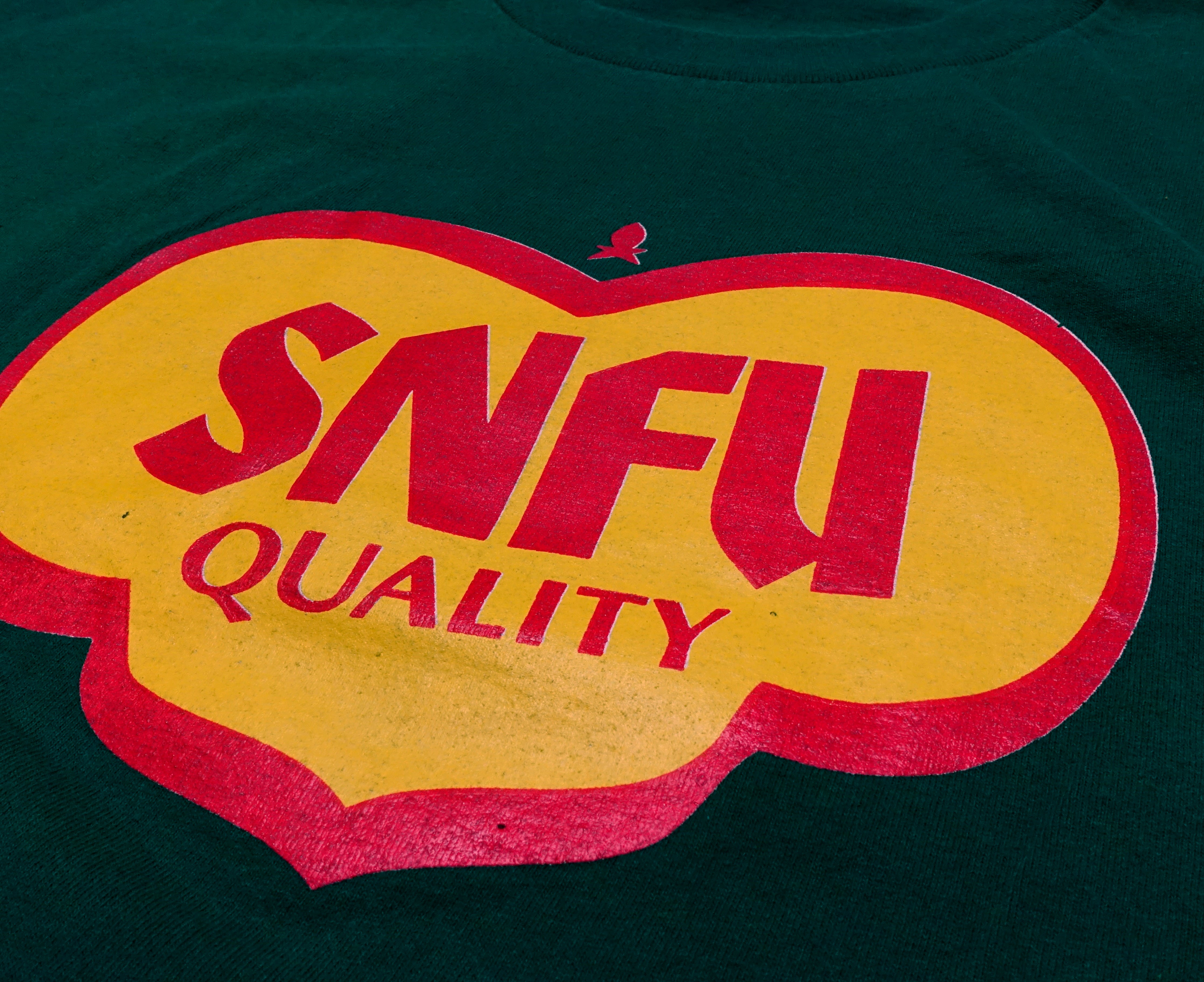 SNFU - Quality Is Job #1 / Dole Logo Tour Shirt Size XL