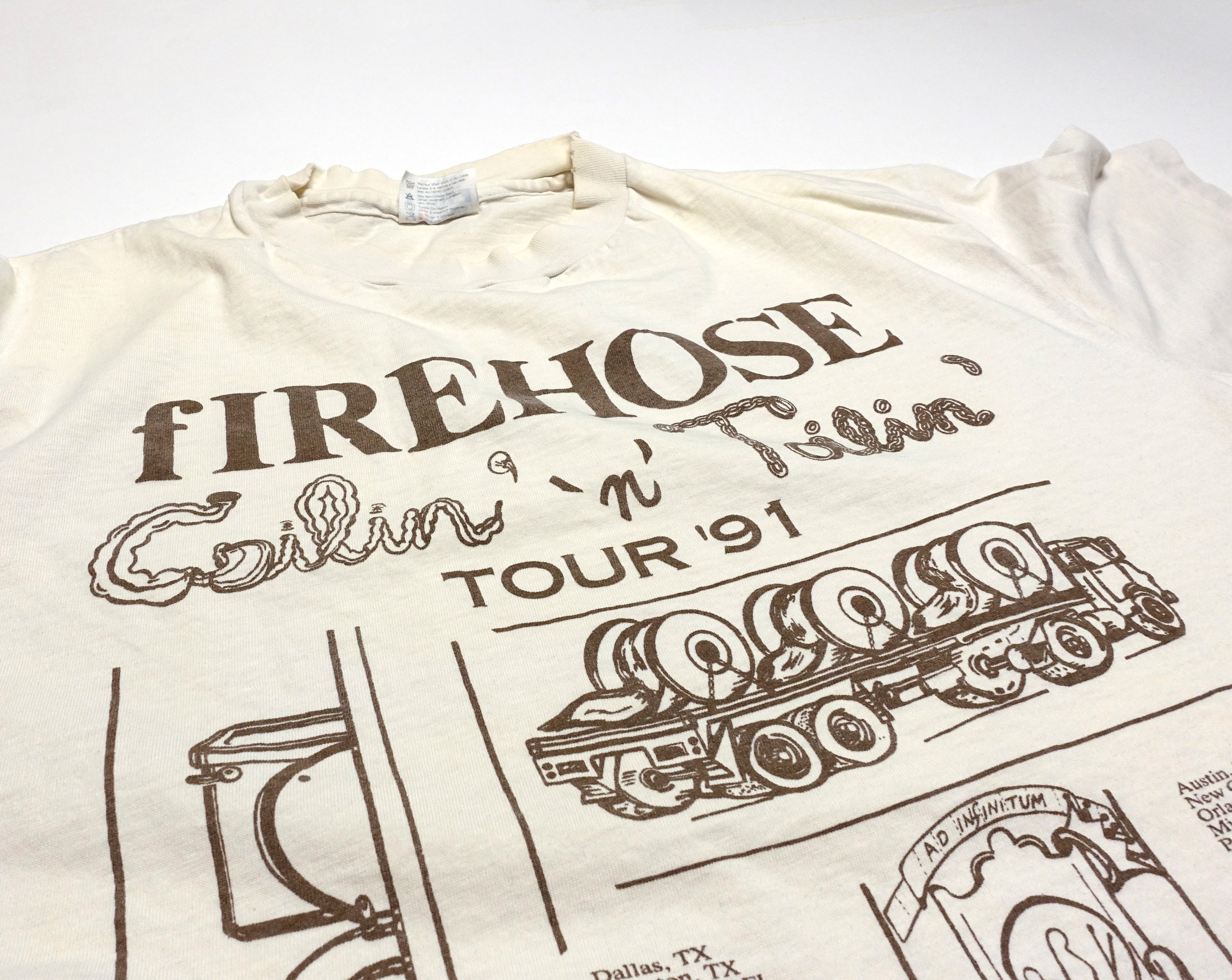 fIREHOSE - Low Man On The Totem Pole 1992 Tour Shirt Size XL