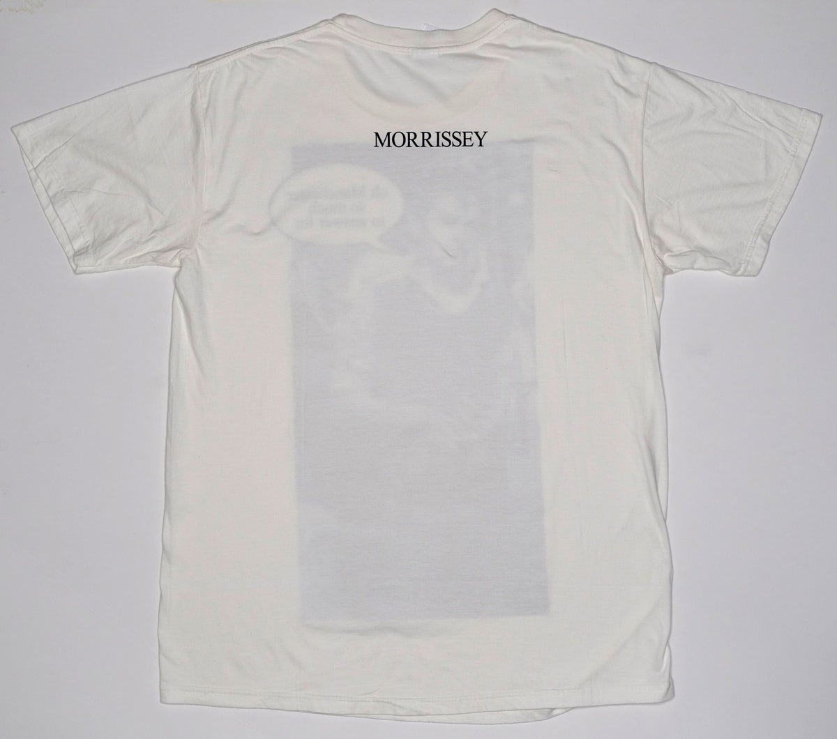 Morrissey - Oh Manchester So Much To Answer For Tour Shirt Size