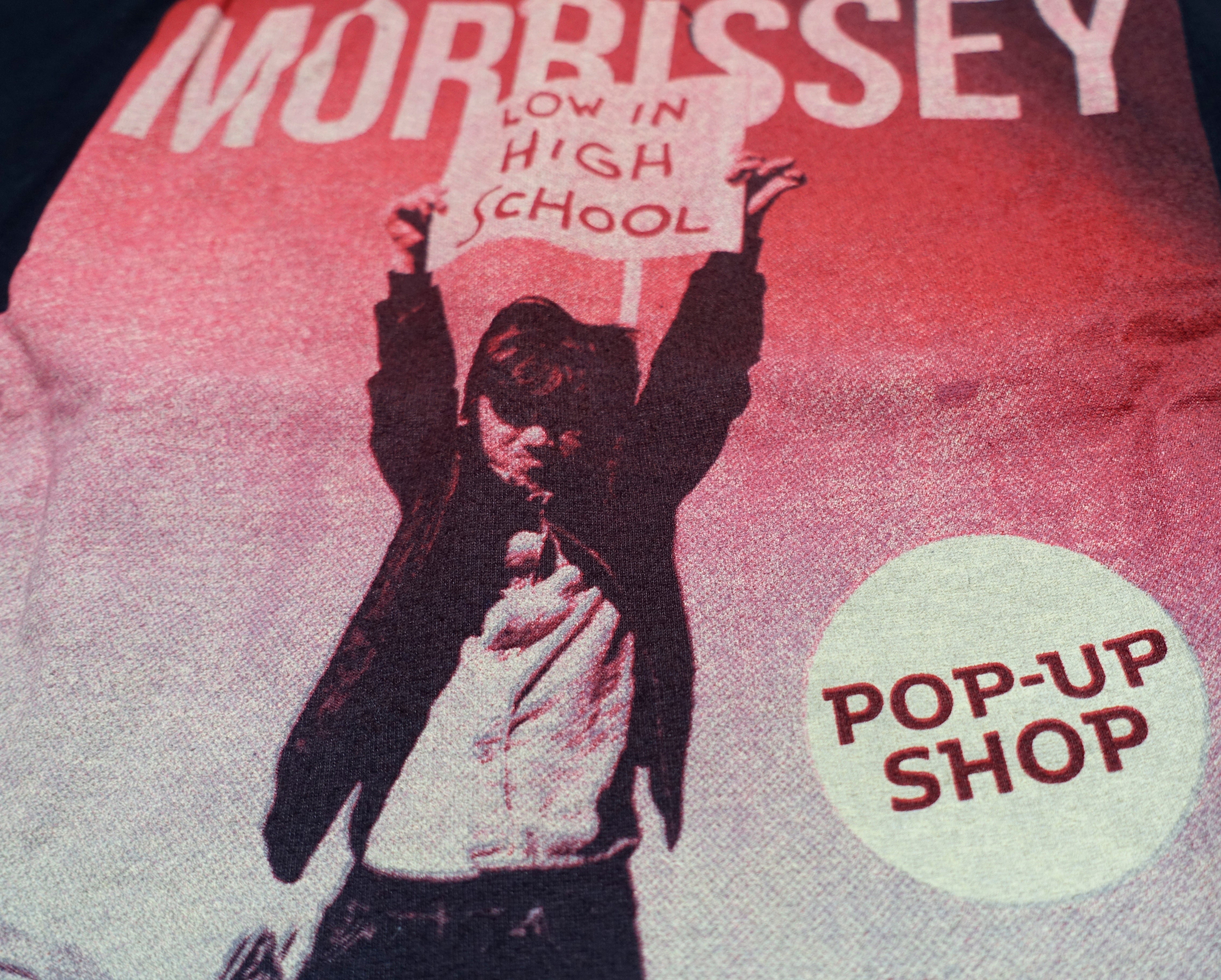 Morrissey - Low In High School LA Pop Up Store Shirt Size XL