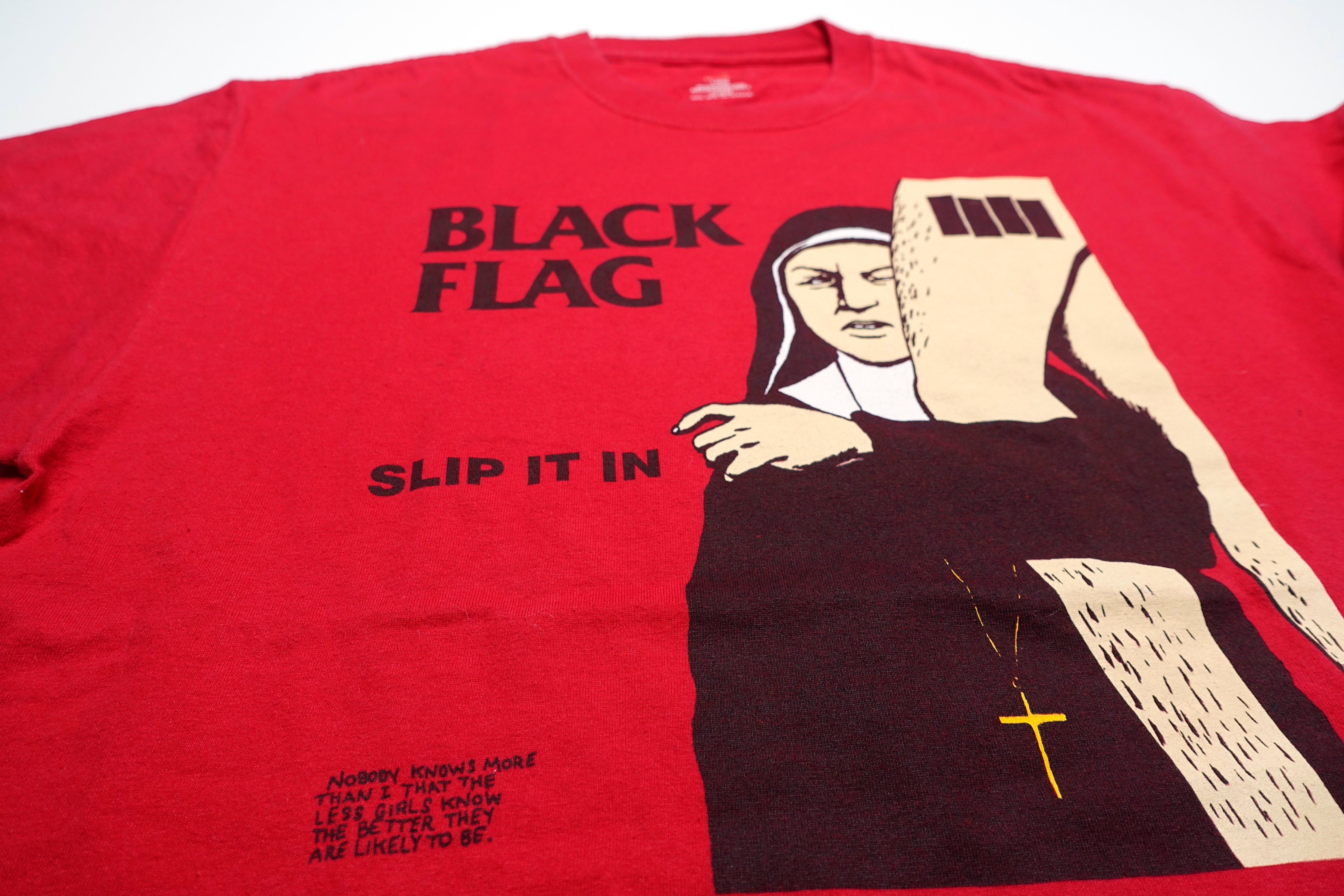 Black Flag - Slip It In 00's SST Mailorder Shirt Size Large