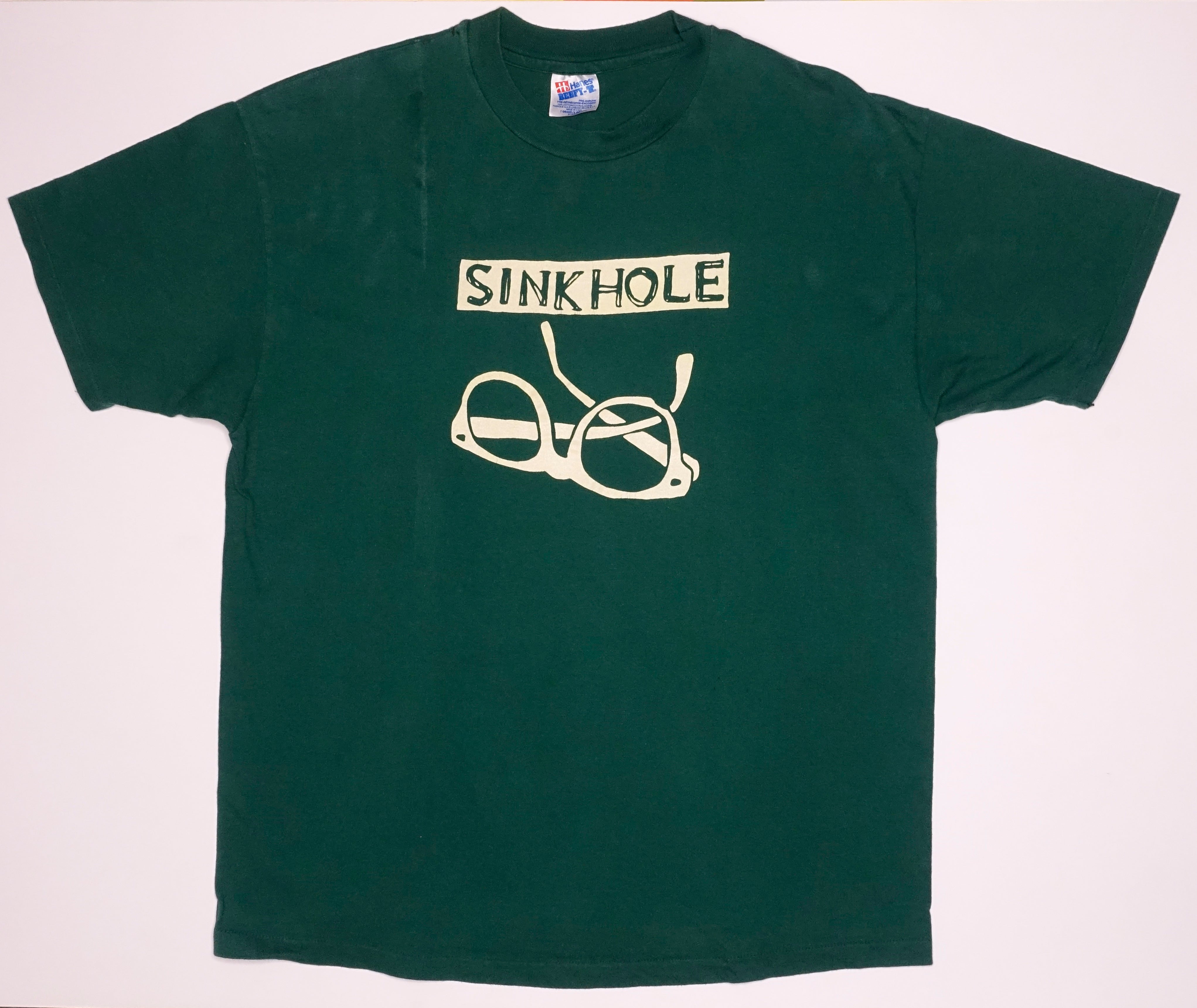 Sinkhole - Spectacles 90's Tour Shirt Size XL