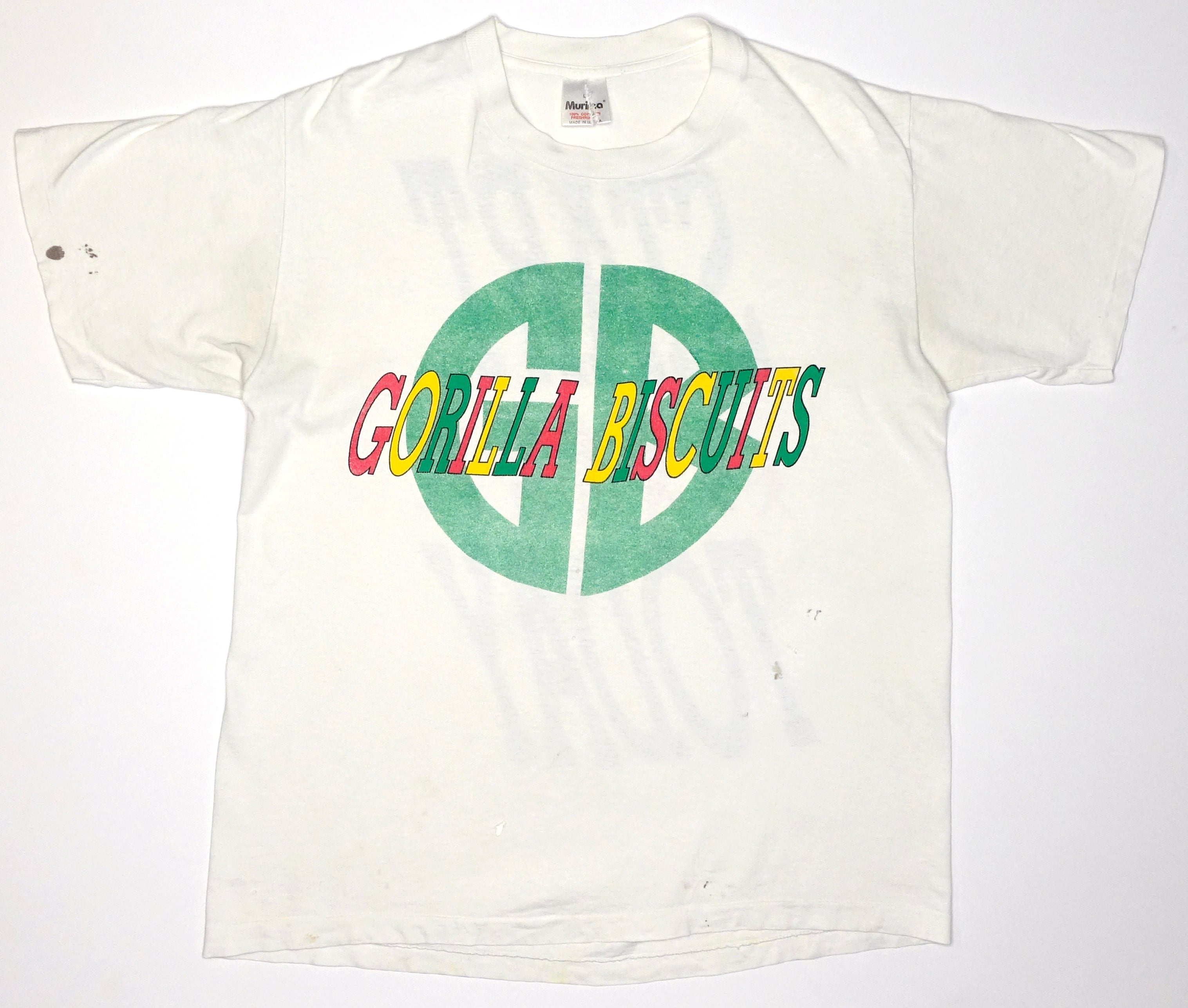 Gorilla Biscuits – Start Today Tour Shirt Size Large