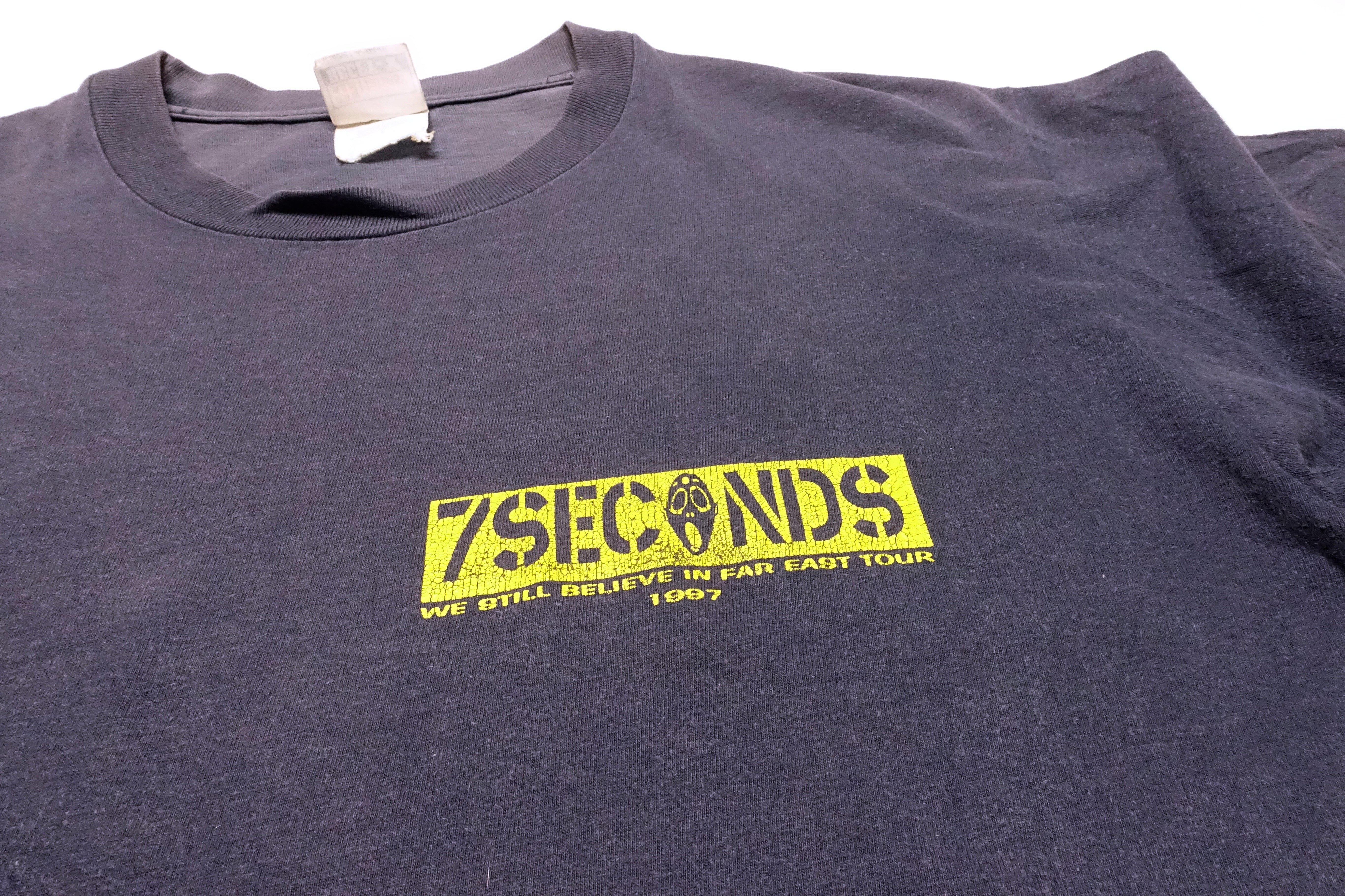 7 Seconds – We Still Believe In Far East 1997 Tour Shirt Size Large