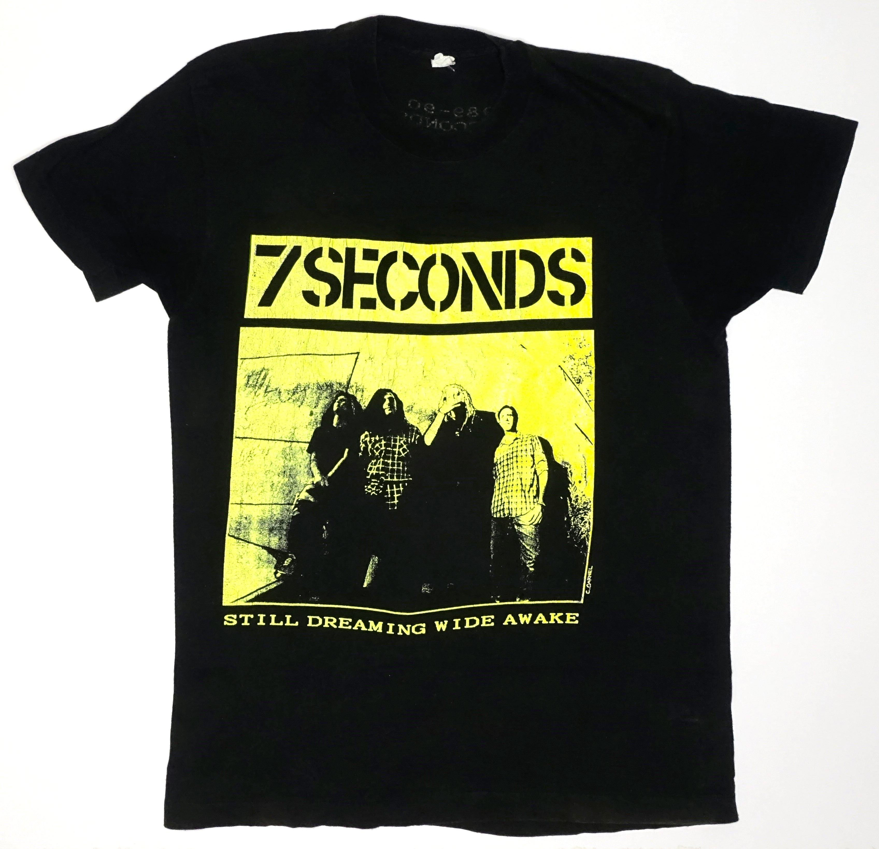 7 Seconds – Still Dreaming Wide Awake Soulforce 1989-90 US Tour Shirt Size Large