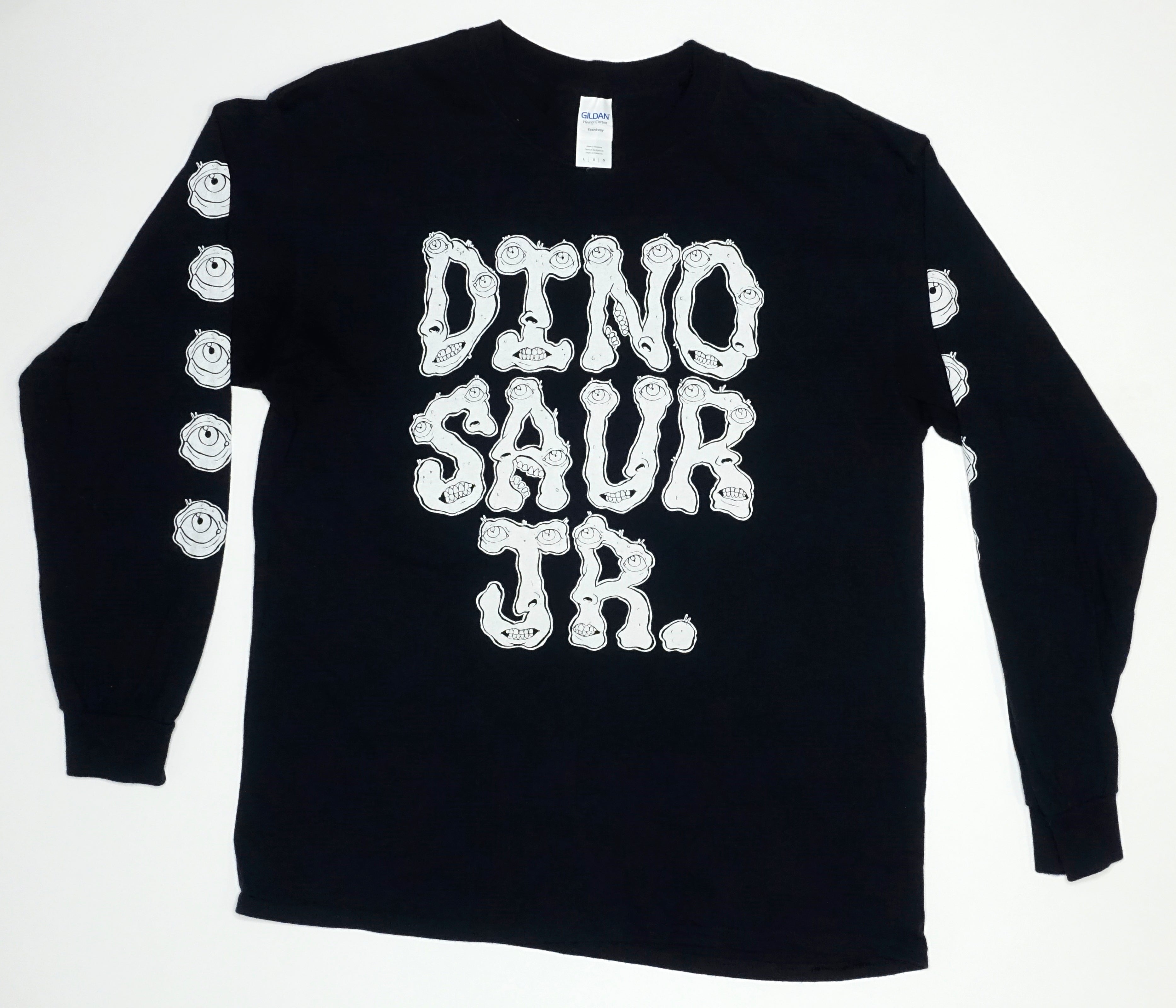 Dinosaur Jr. – Eyeballs Long Sleeve Tour Shirt Size Large