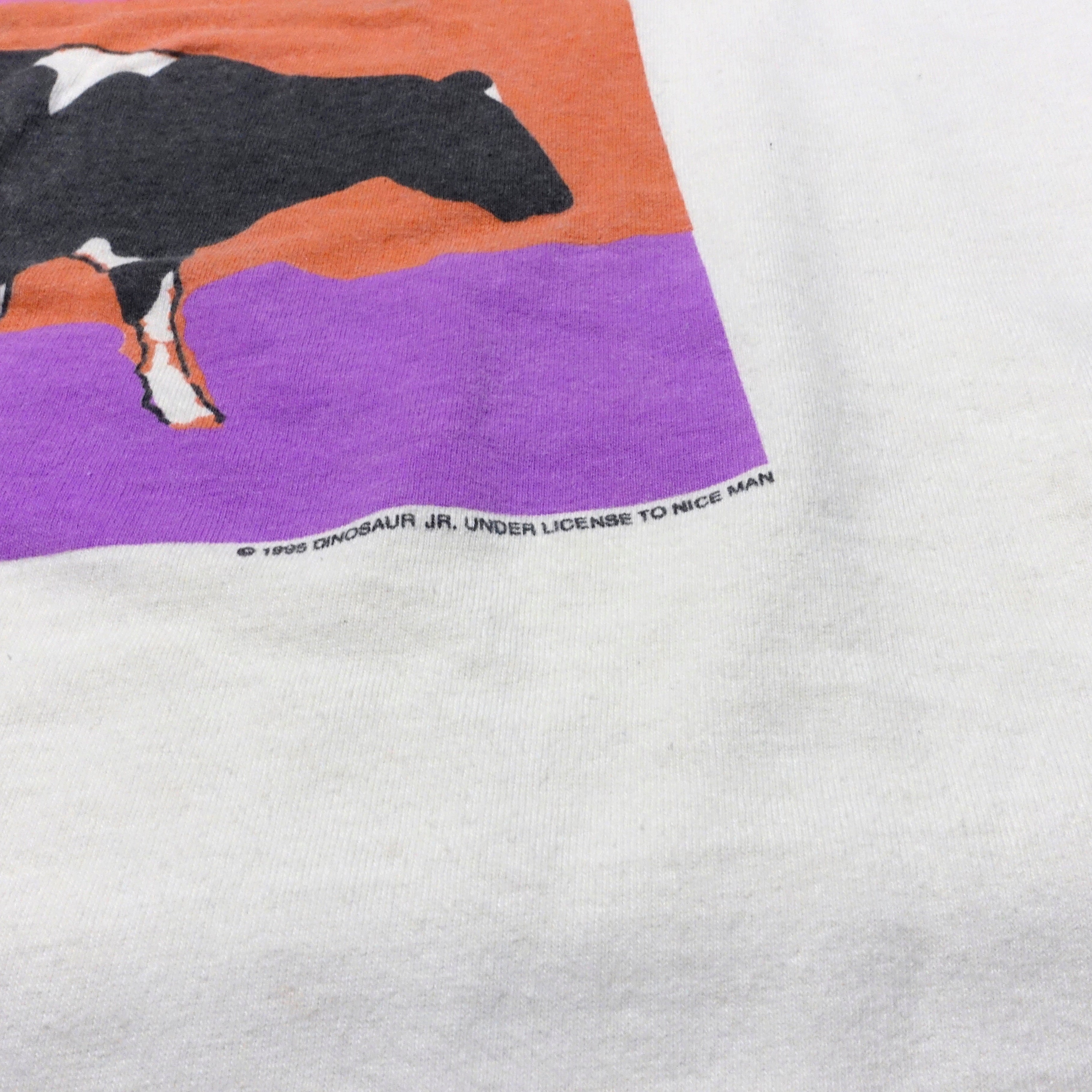 Dinosaur Jr. – Cows / Without A Sound 1995 Tour Shirt Size XL