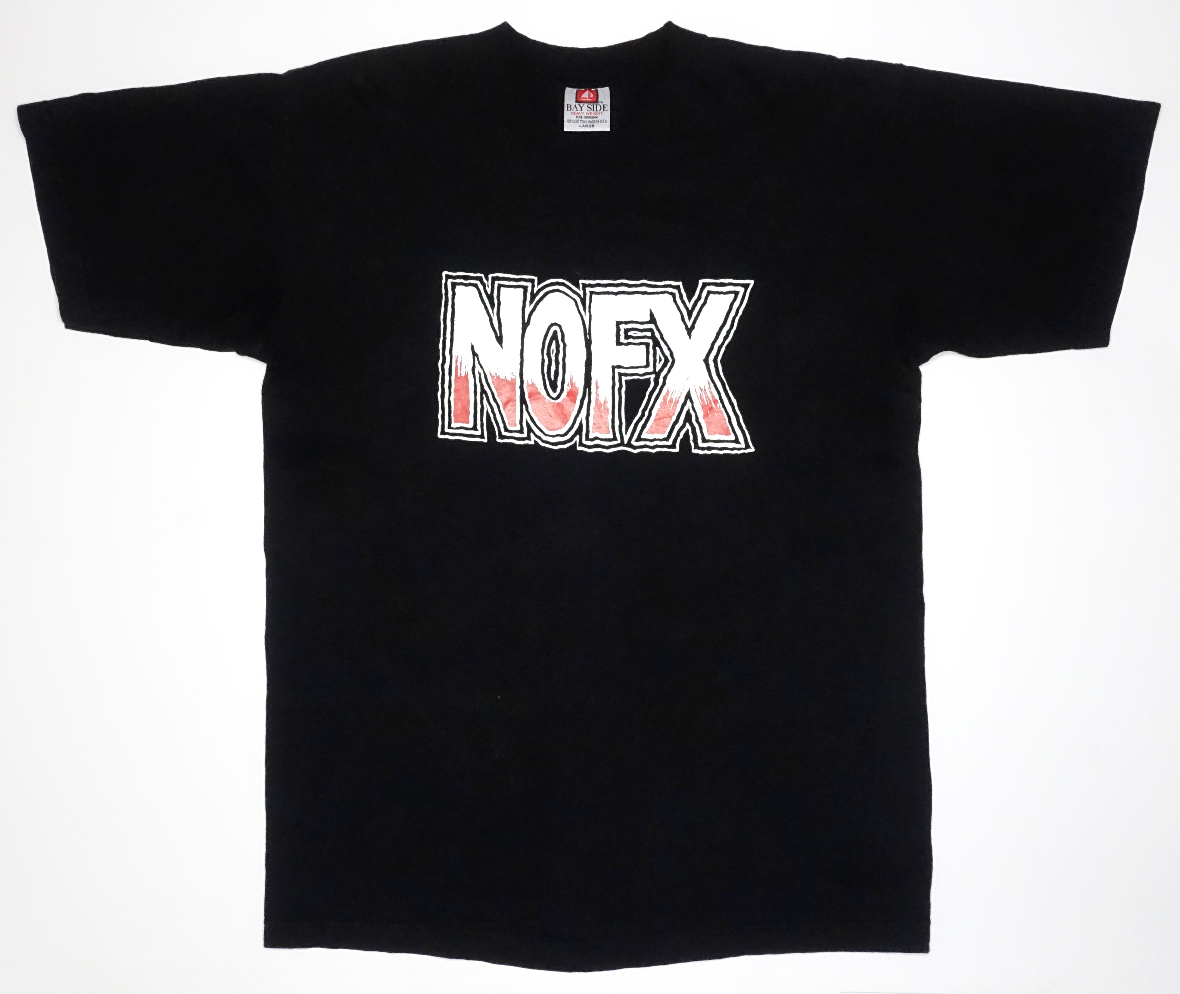NOFX - Logo 90's Tour Shirt Size Large