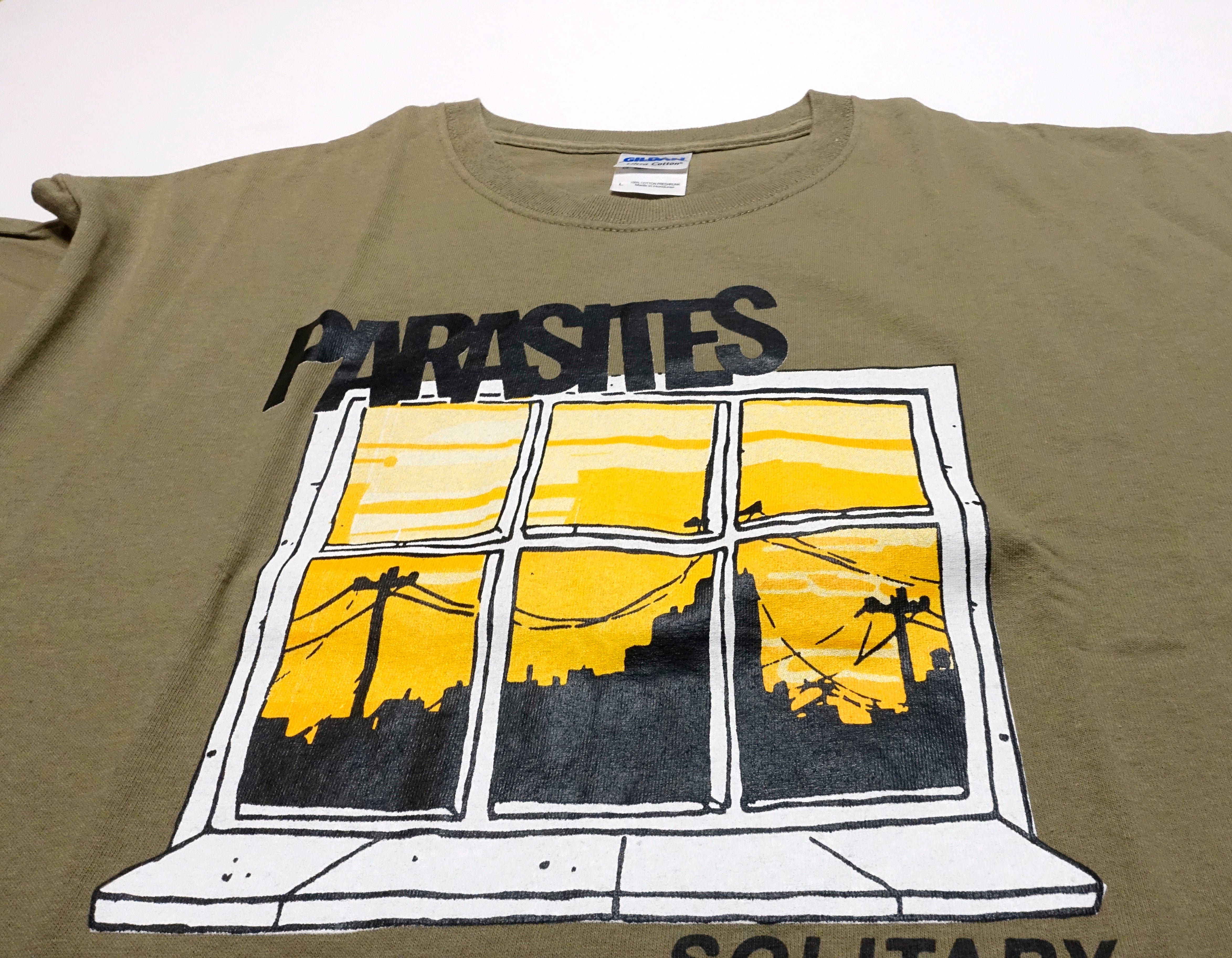 Parasites - Solitary 2009 Tour Shirt Size Large