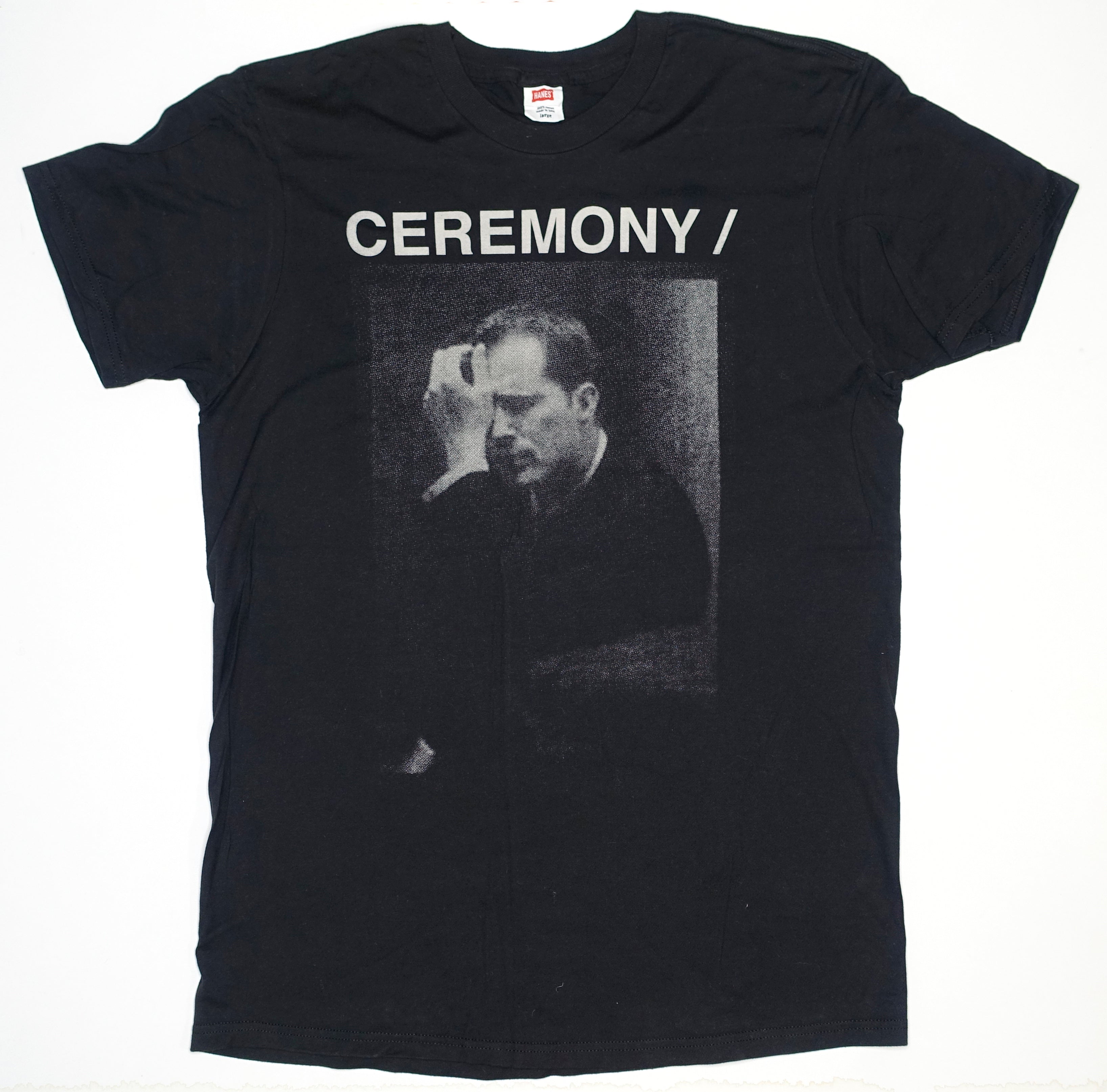 Ceremony – Thinking Guy Tour Shirt Size Large