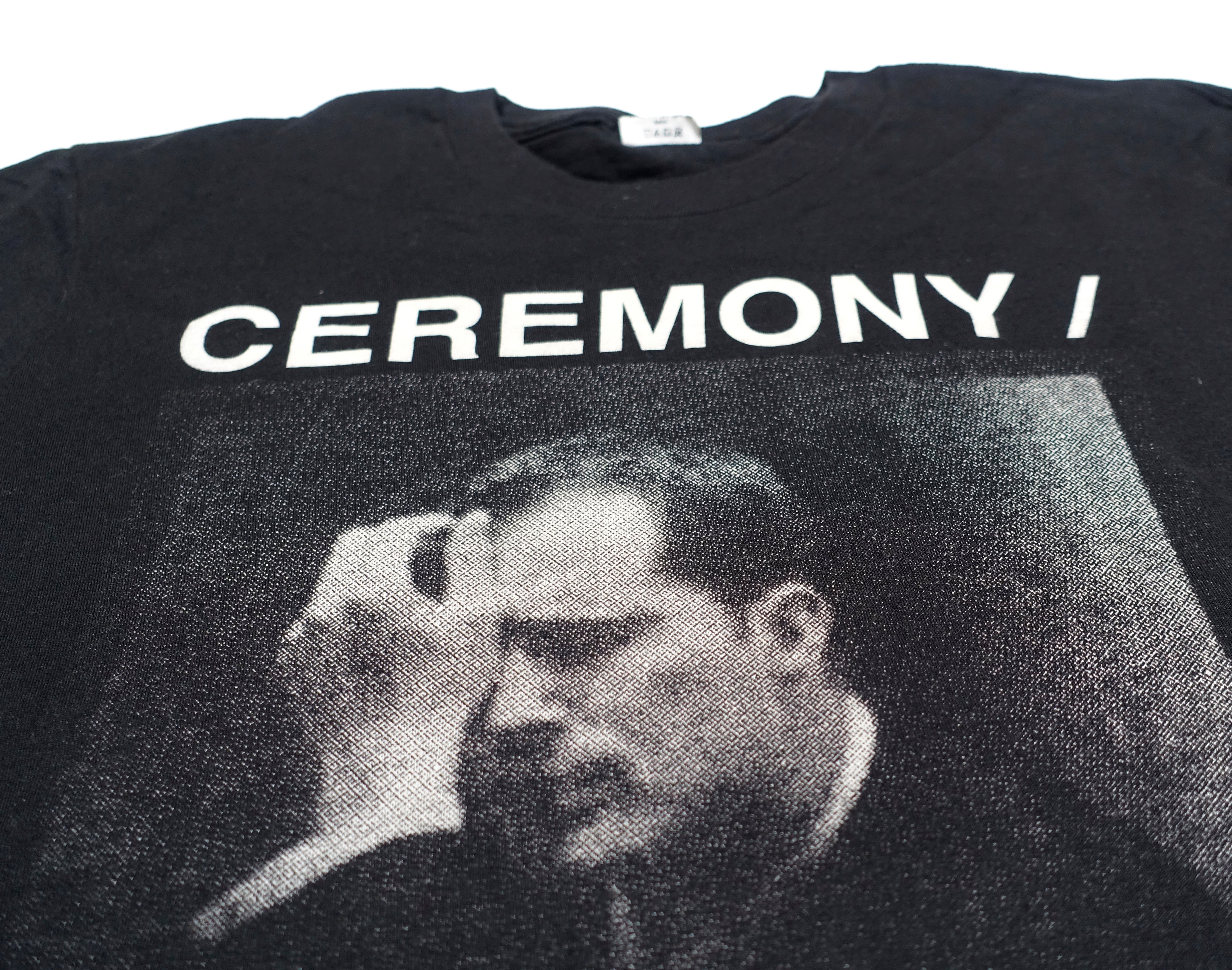 Ceremony – Thinking Guy Tour Shirt Size Large