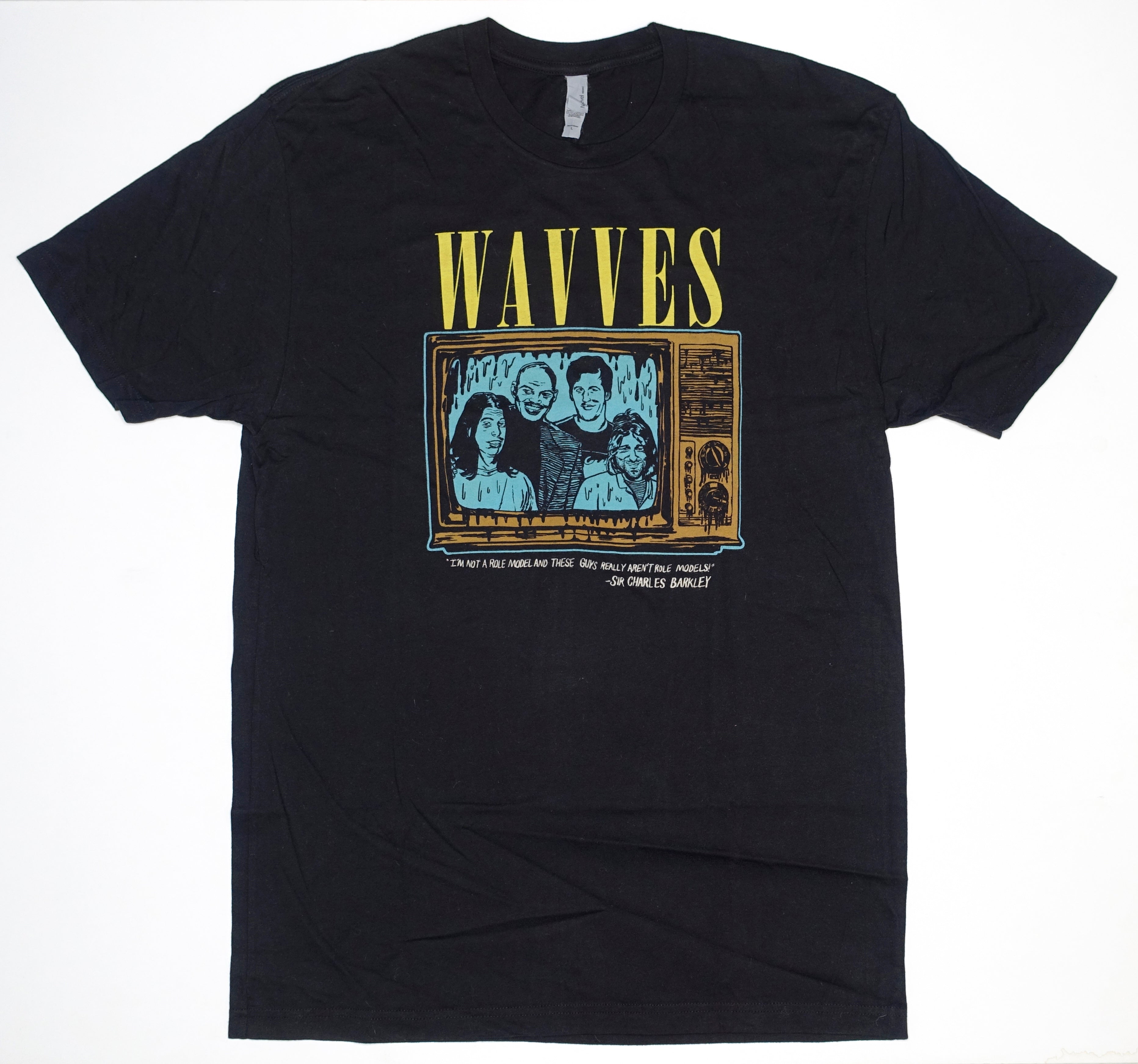 Wavves – Nirvana & Charles Barkley Tour Shirt Size Large