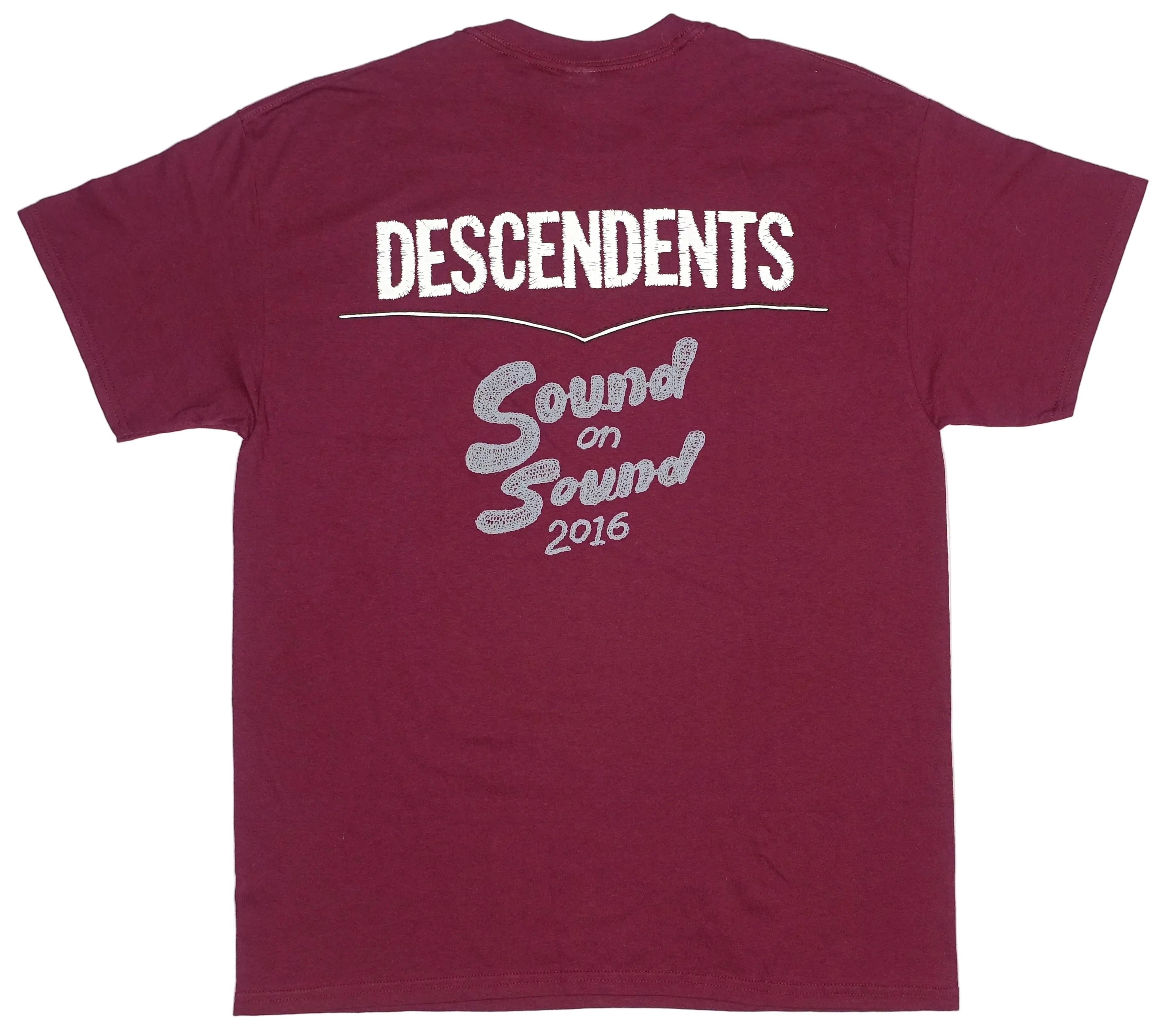 Descendents - Sound On Sound 2016 Tour Shirt Size Large