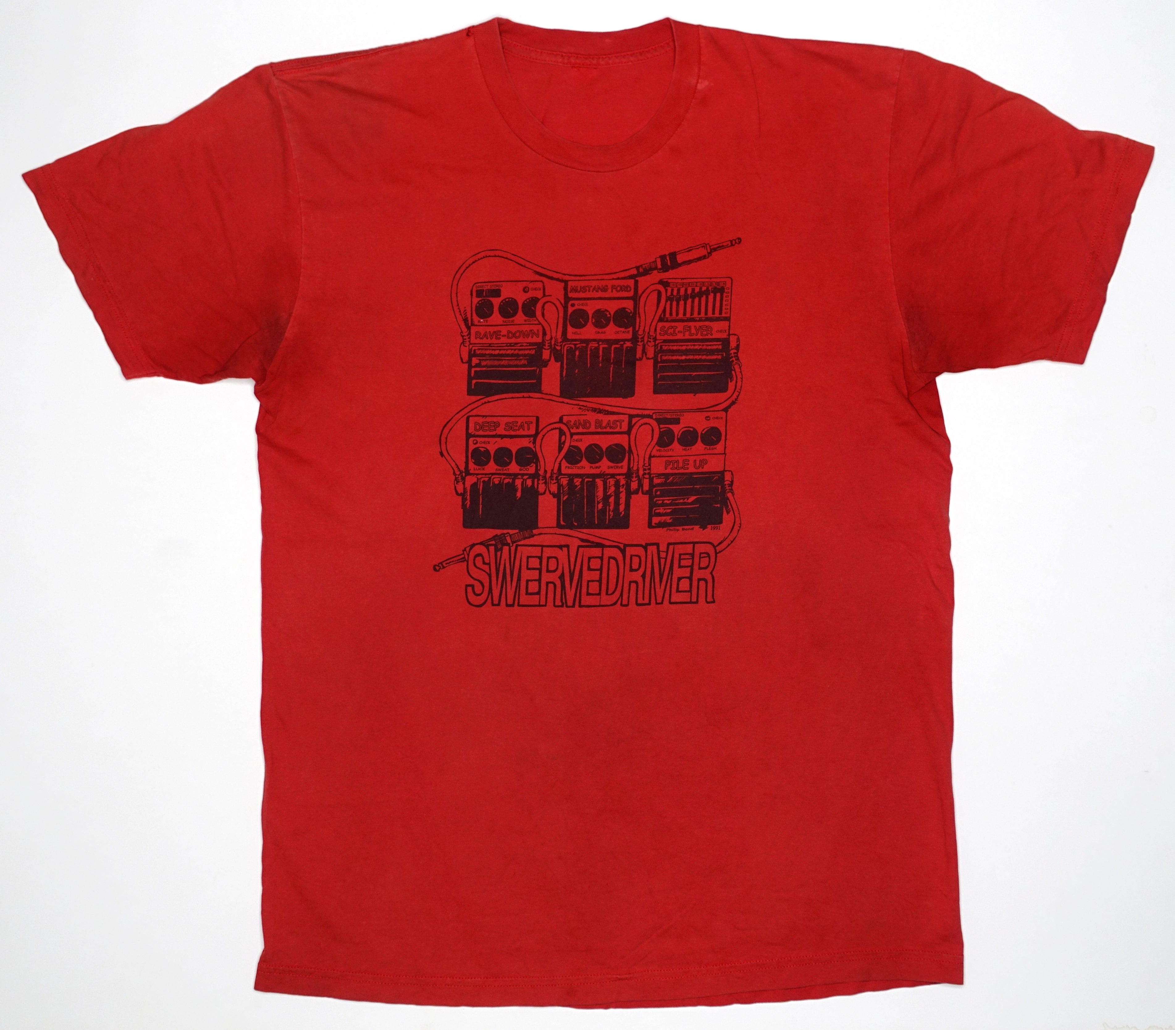 Swervedriver - Pedal Board Shirt Size Large (00's version)