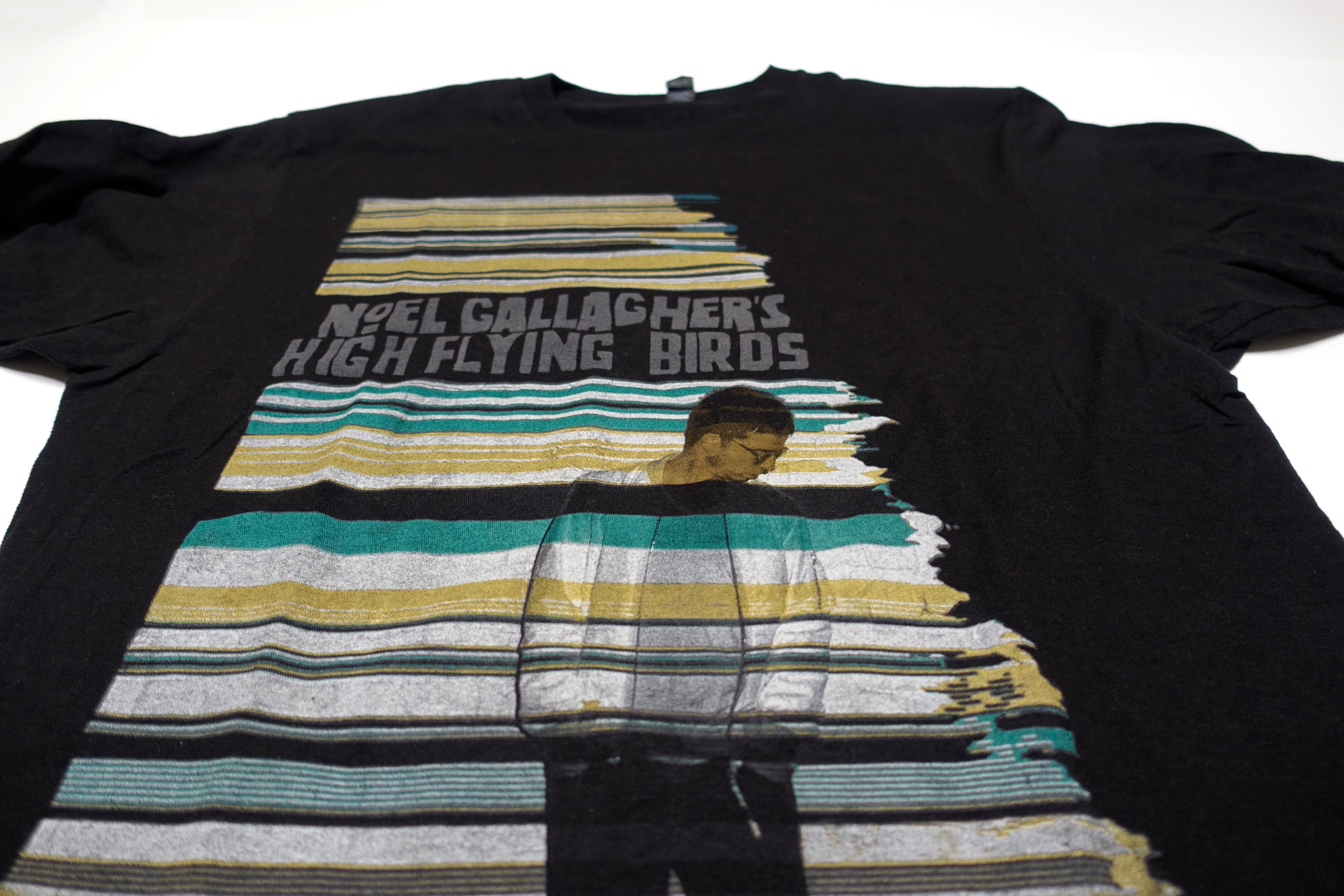 Noel Gallagher's High Flying Birds - "Lines" North American 2015 Tour Shirt Size Large