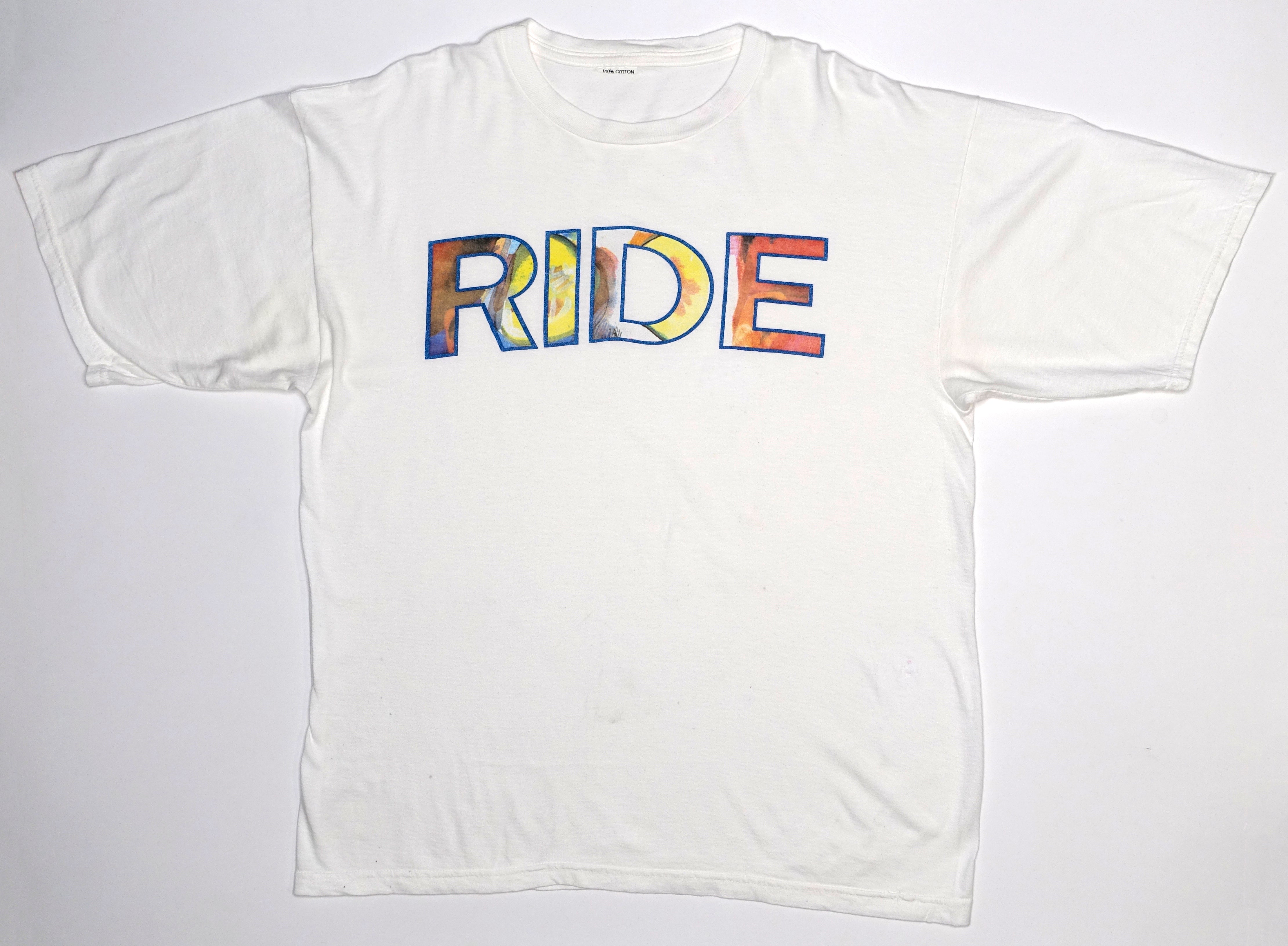 Ride - Going Blank Again 1992 Tour Shirt Size XL / Large